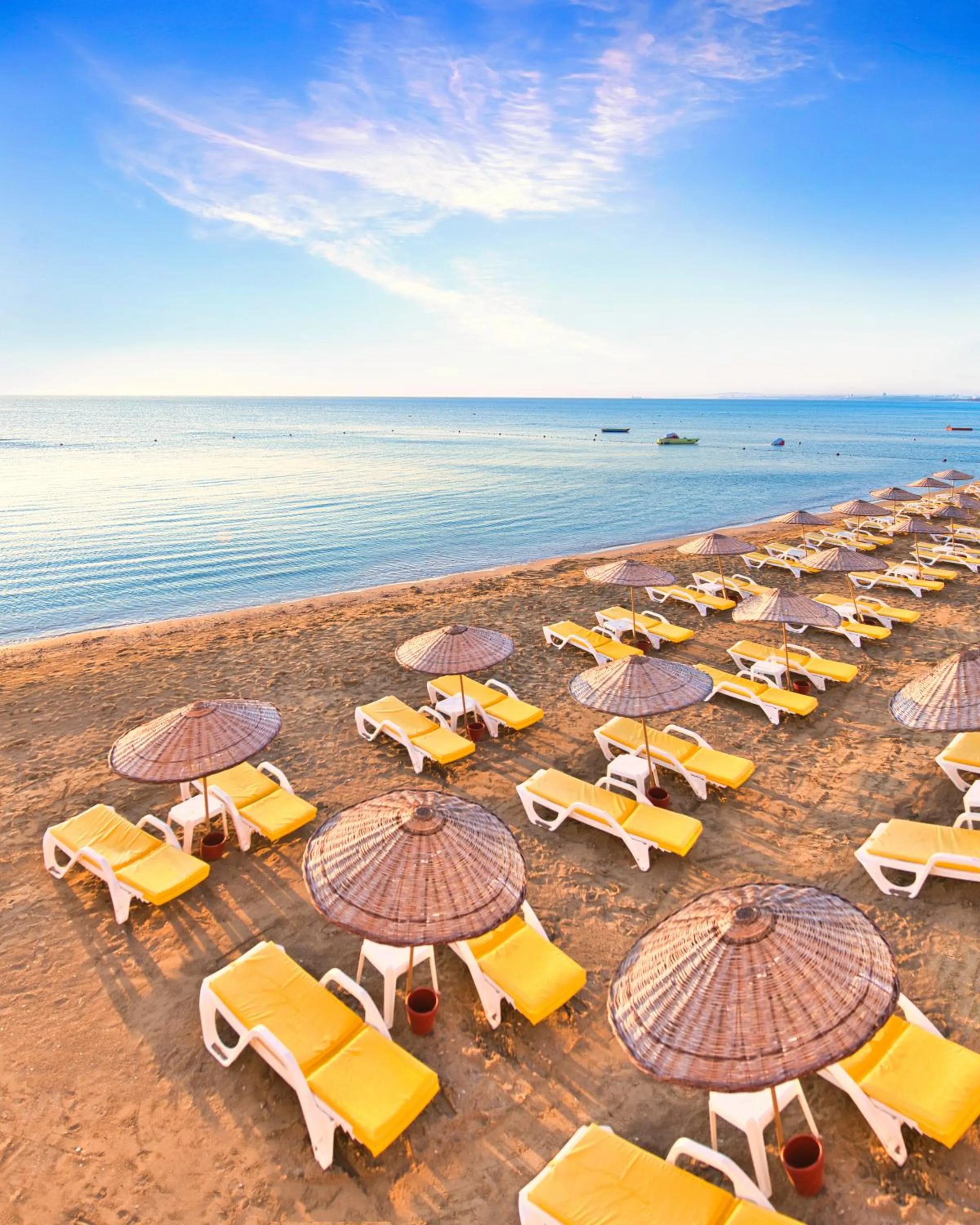 Beach in Salamis Bay Conti Hotel Resort & SPA & Casino