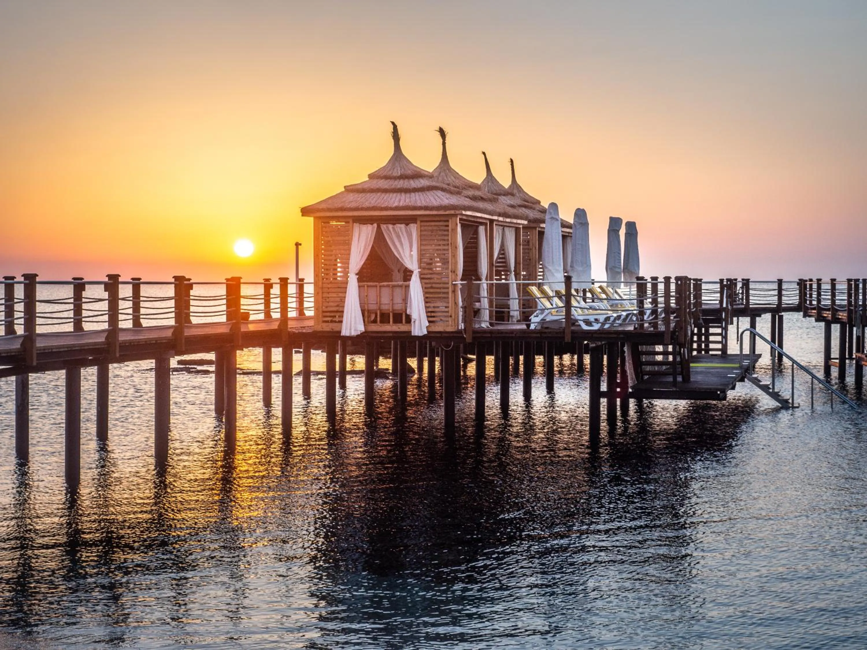 Sunrise in Salamis Bay Conti Hotel Resort & SPA & Casino