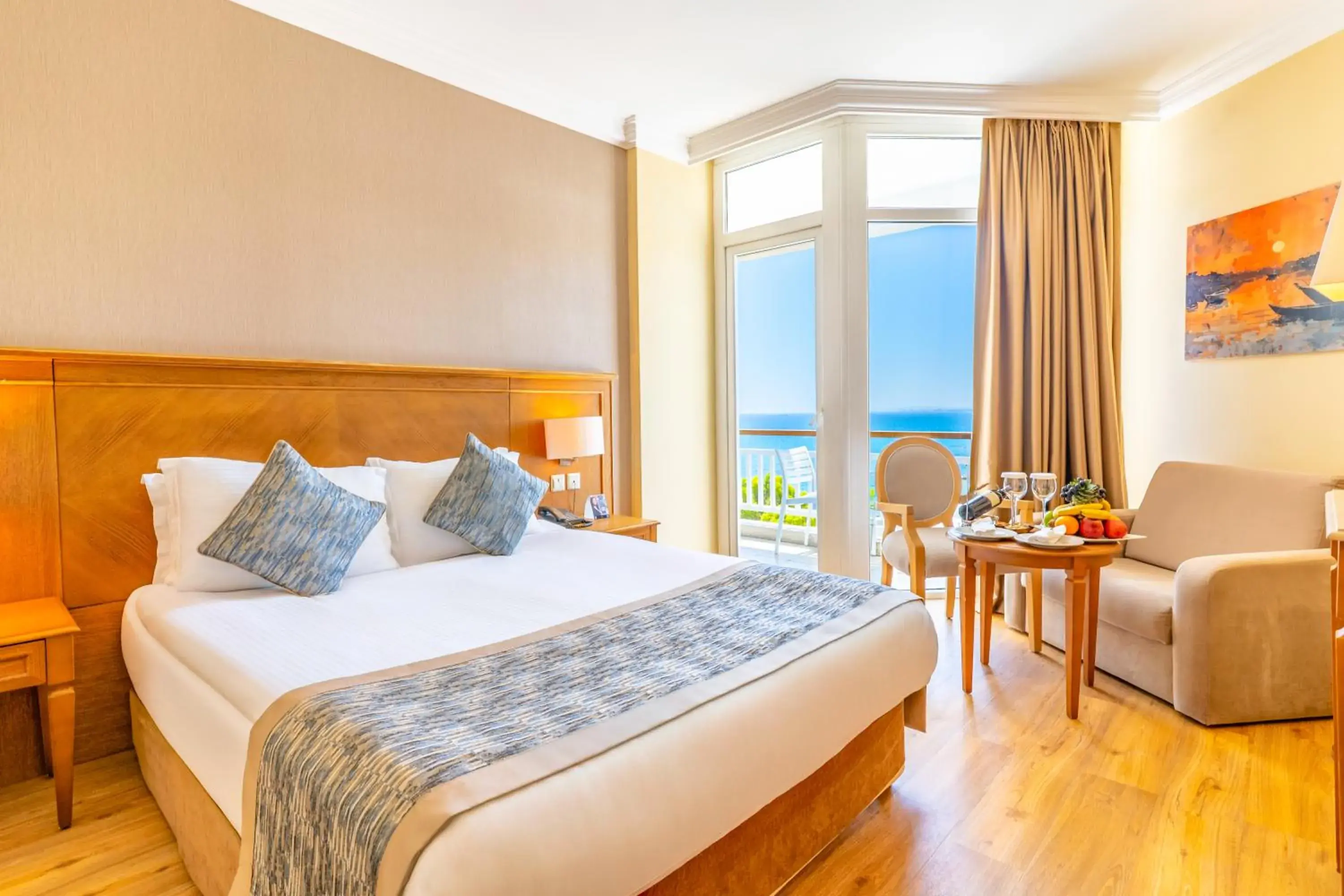 Bed in Salamis Bay Conti Hotel Resort & SPA & Casino Bed in Salamis Bay Conti Hotel Resort & SPA & Casino