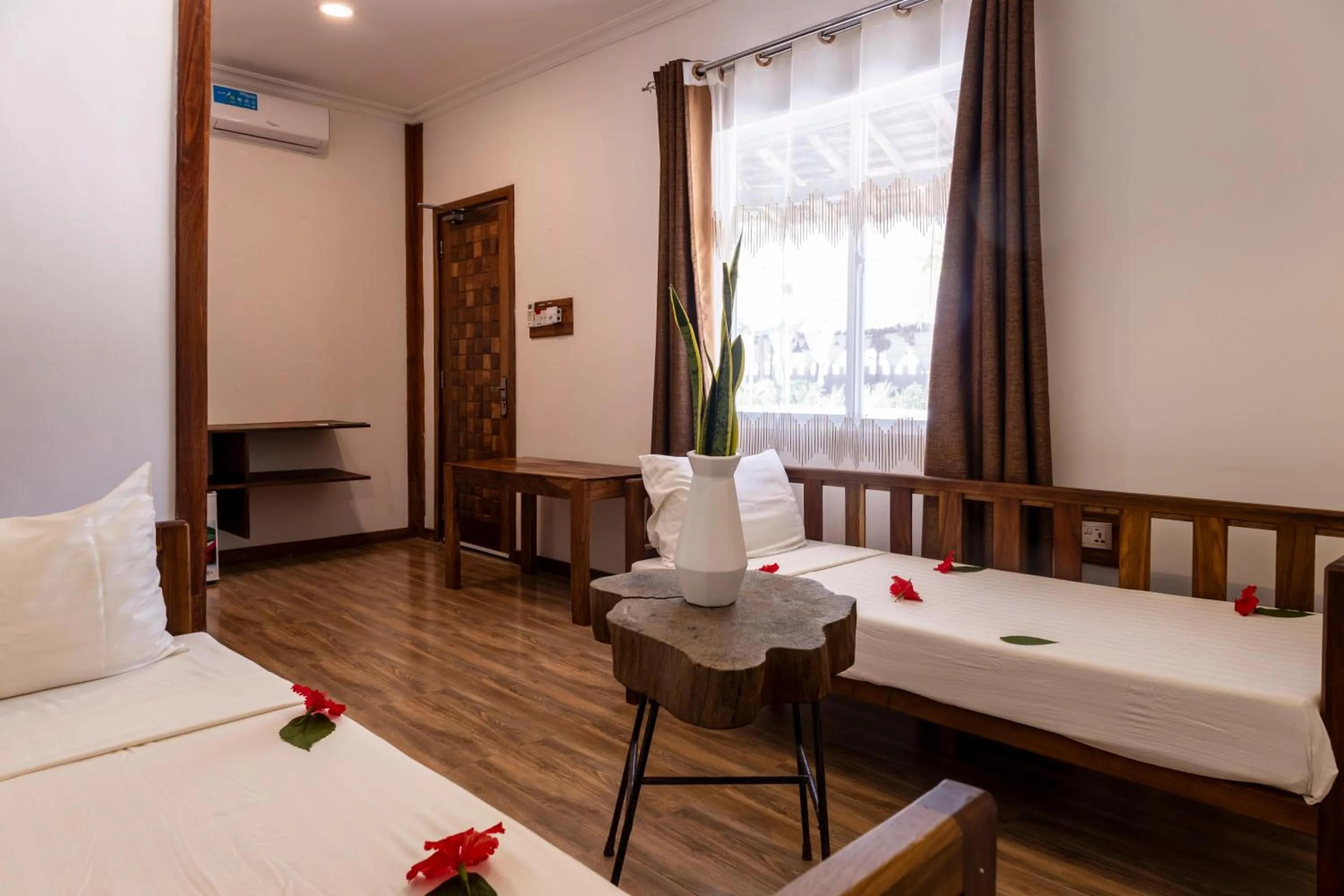 Bed in Mem Luxury Apartments and Hotel