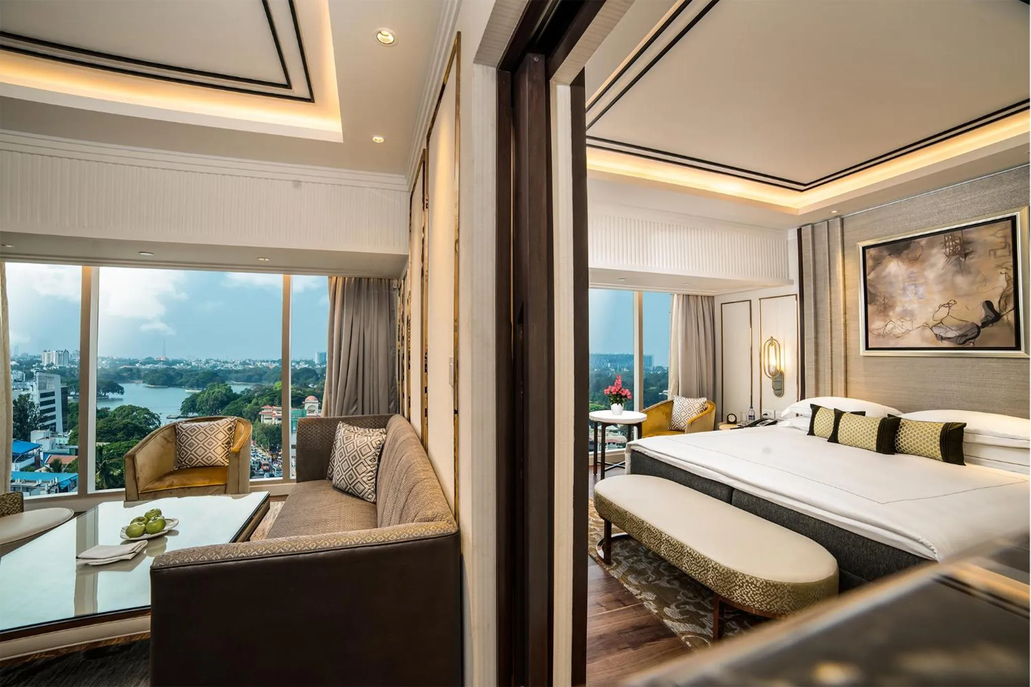 Coffee/tea facilities, Bed in Taj MG Road Bengaluru