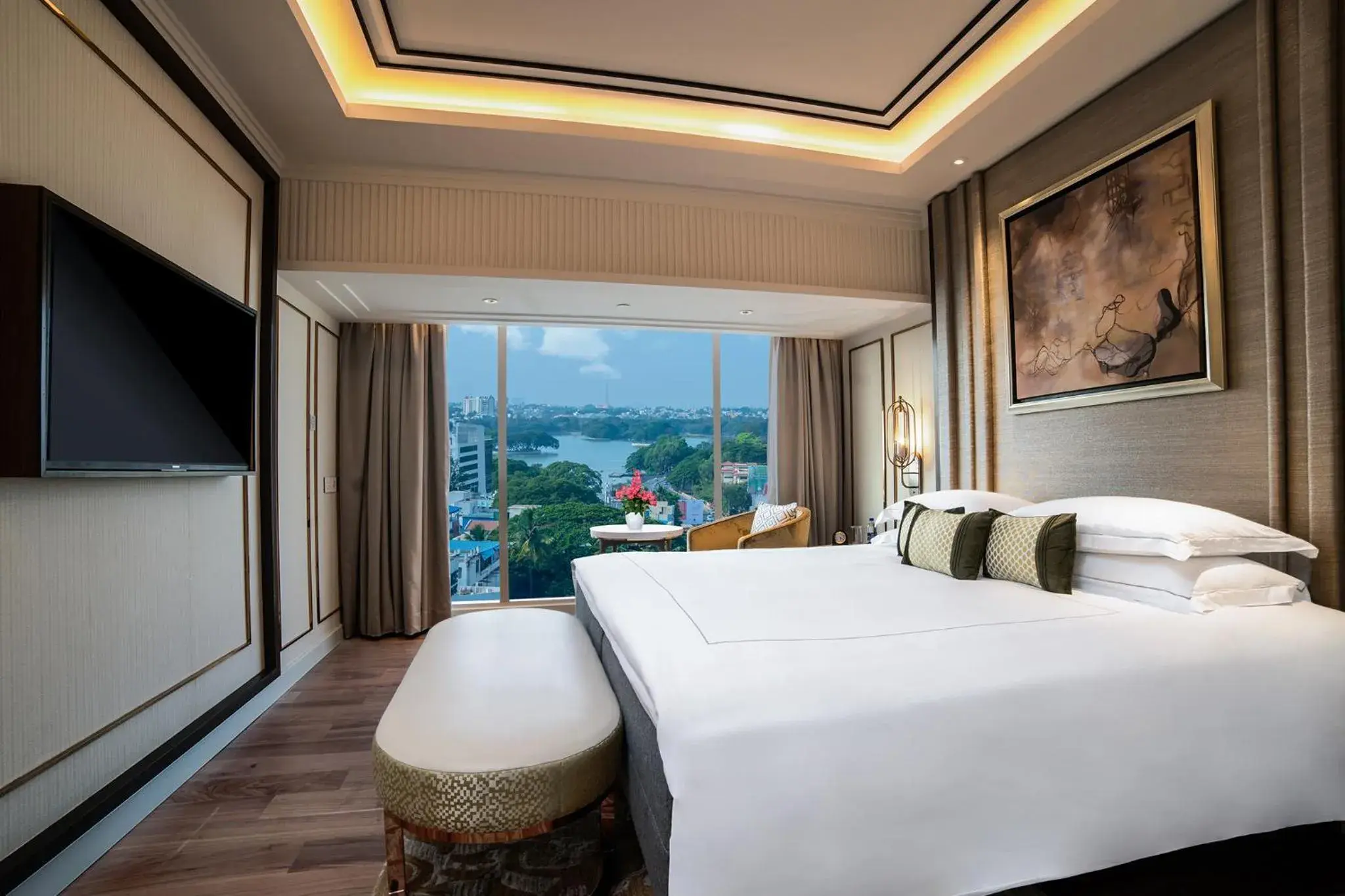 Photo of the whole room, Bed in Taj MG Road Bengaluru Photo of the whole room, Bed in Taj MG Road Bengaluru