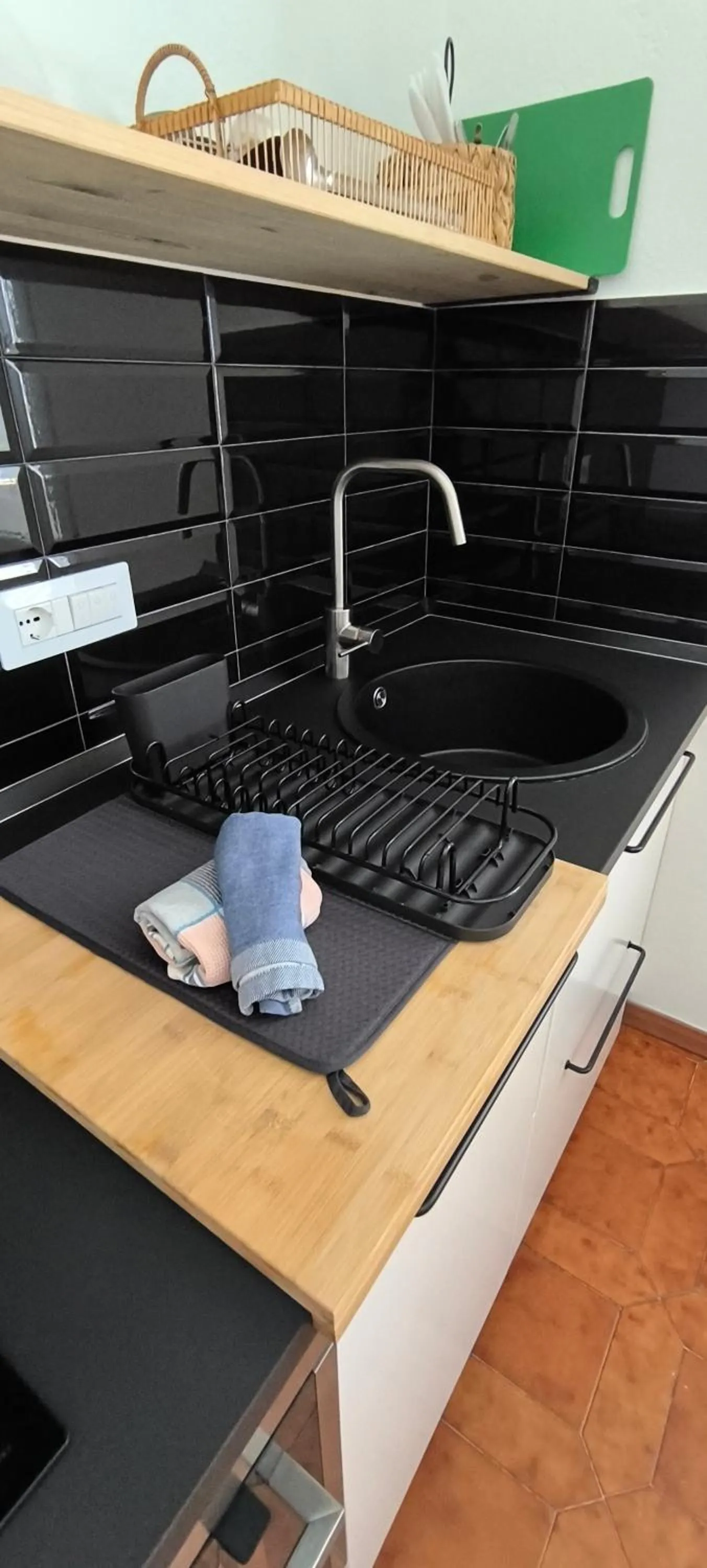 Kitchen or kitchenette in Villa Rosa