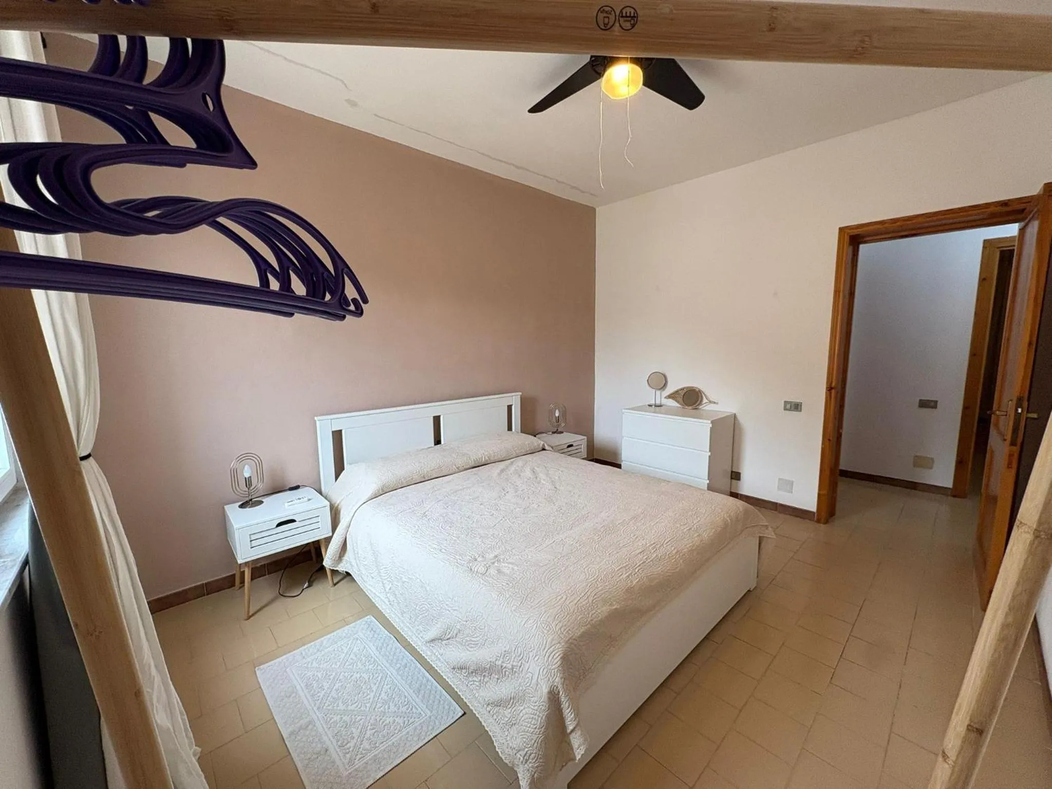 Bed in Villa Rosa