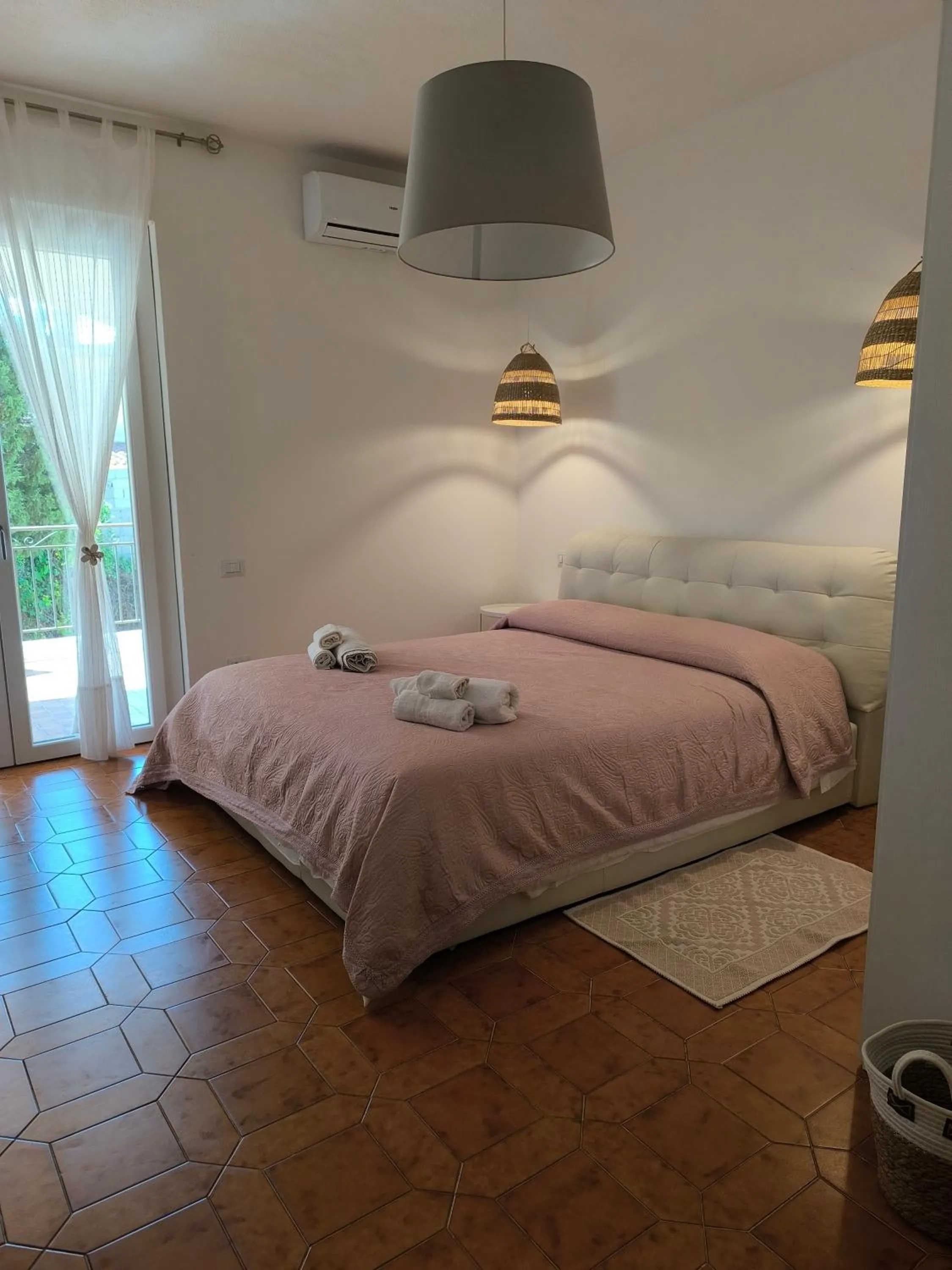 Bedroom, Bed in Villa Rosa