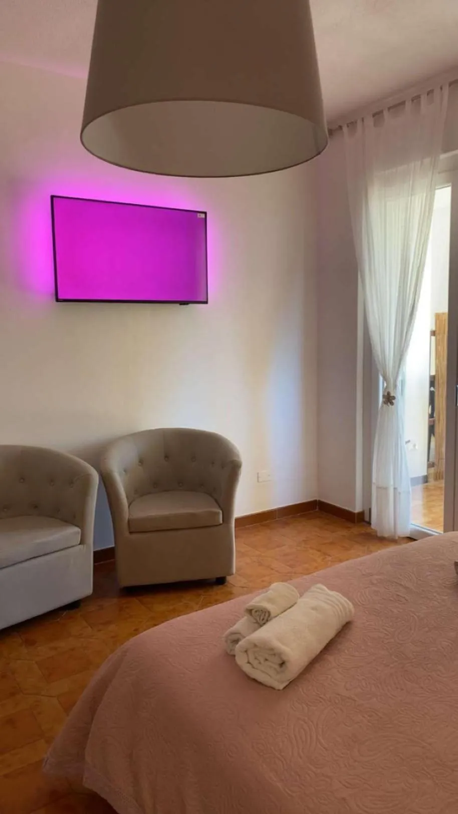 Bedroom, Bed in Villa Rosa