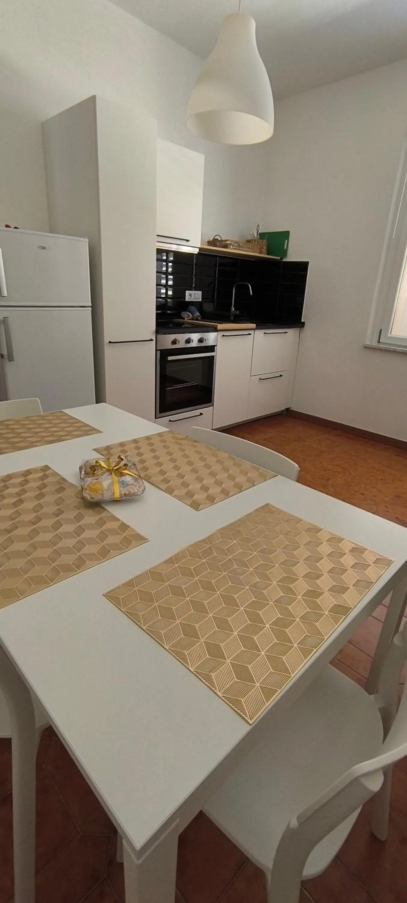 Kitchen or kitchenette in Villa Rosa