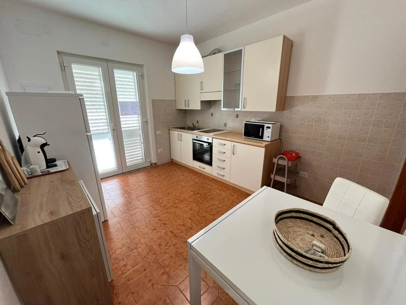 Kitchen or kitchenette in Villa Rosa