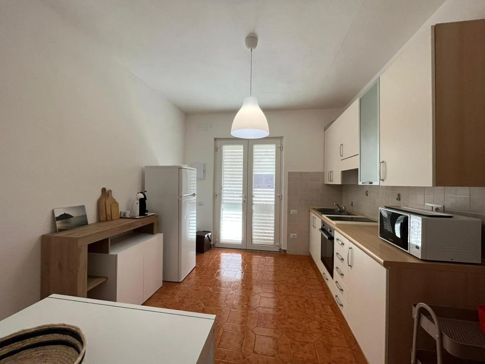 Kitchen or kitchenette in Villa Rosa