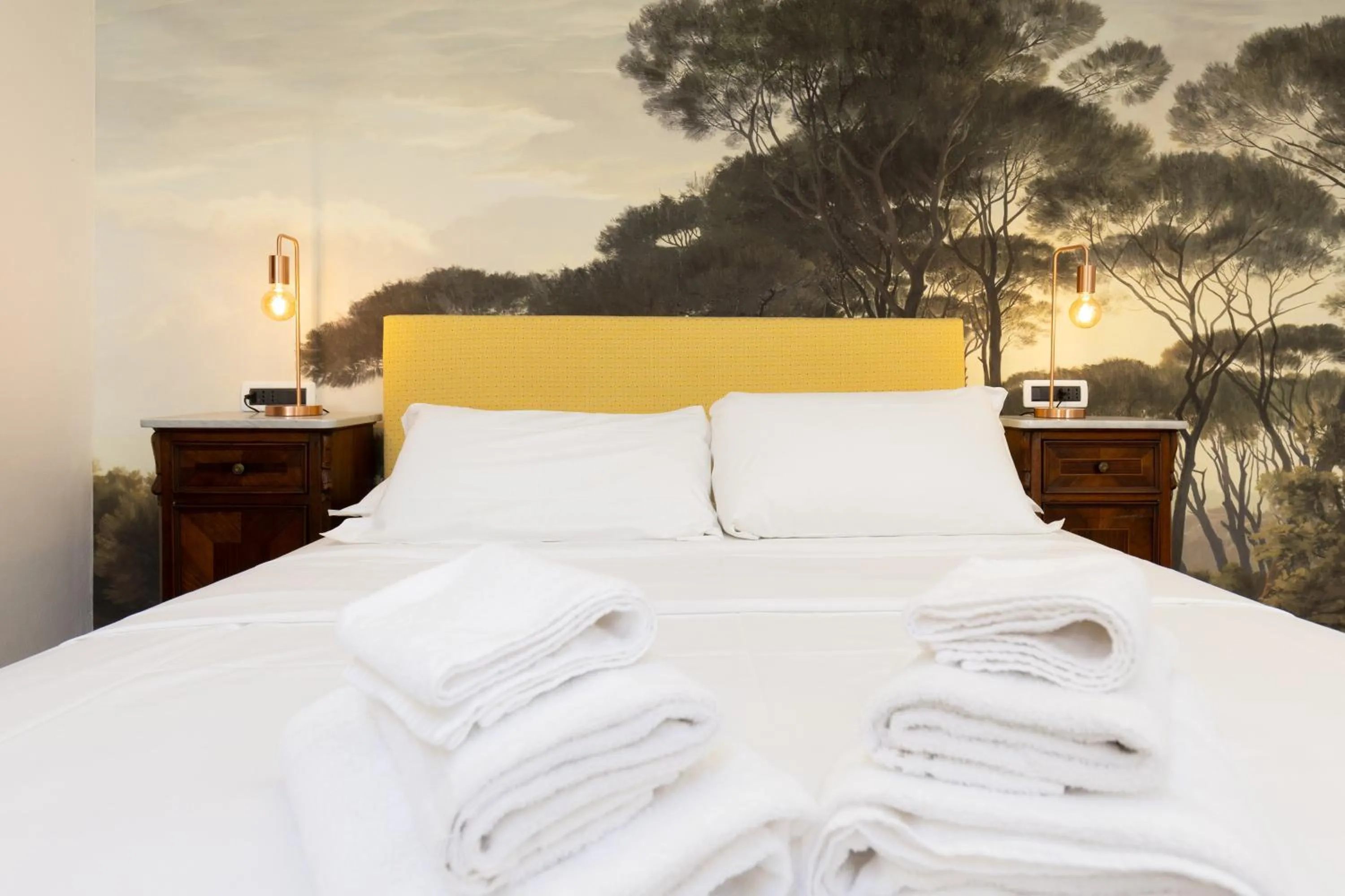 Bed in BolognaRoomscom - Frassinago Deluxe