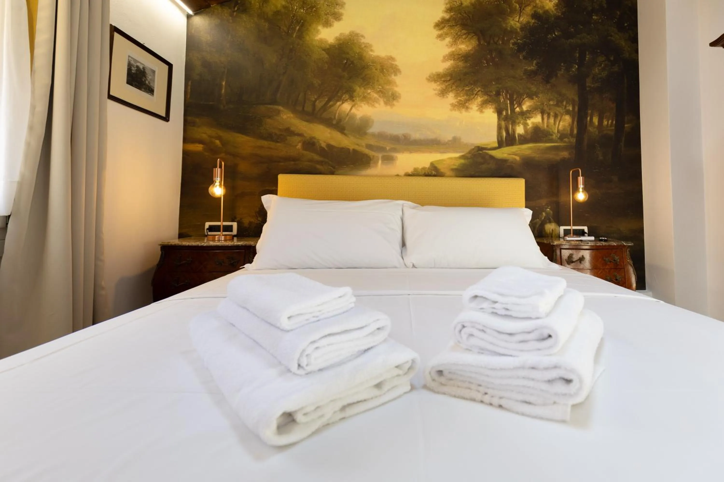 Bed in BolognaRoomscom - Frassinago Deluxe