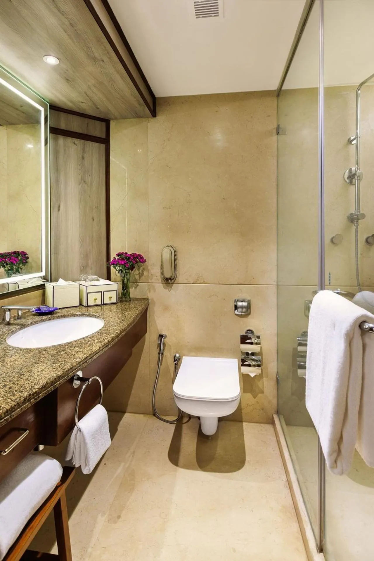 Bathroom in Vivanta Bengaluru Residency Road