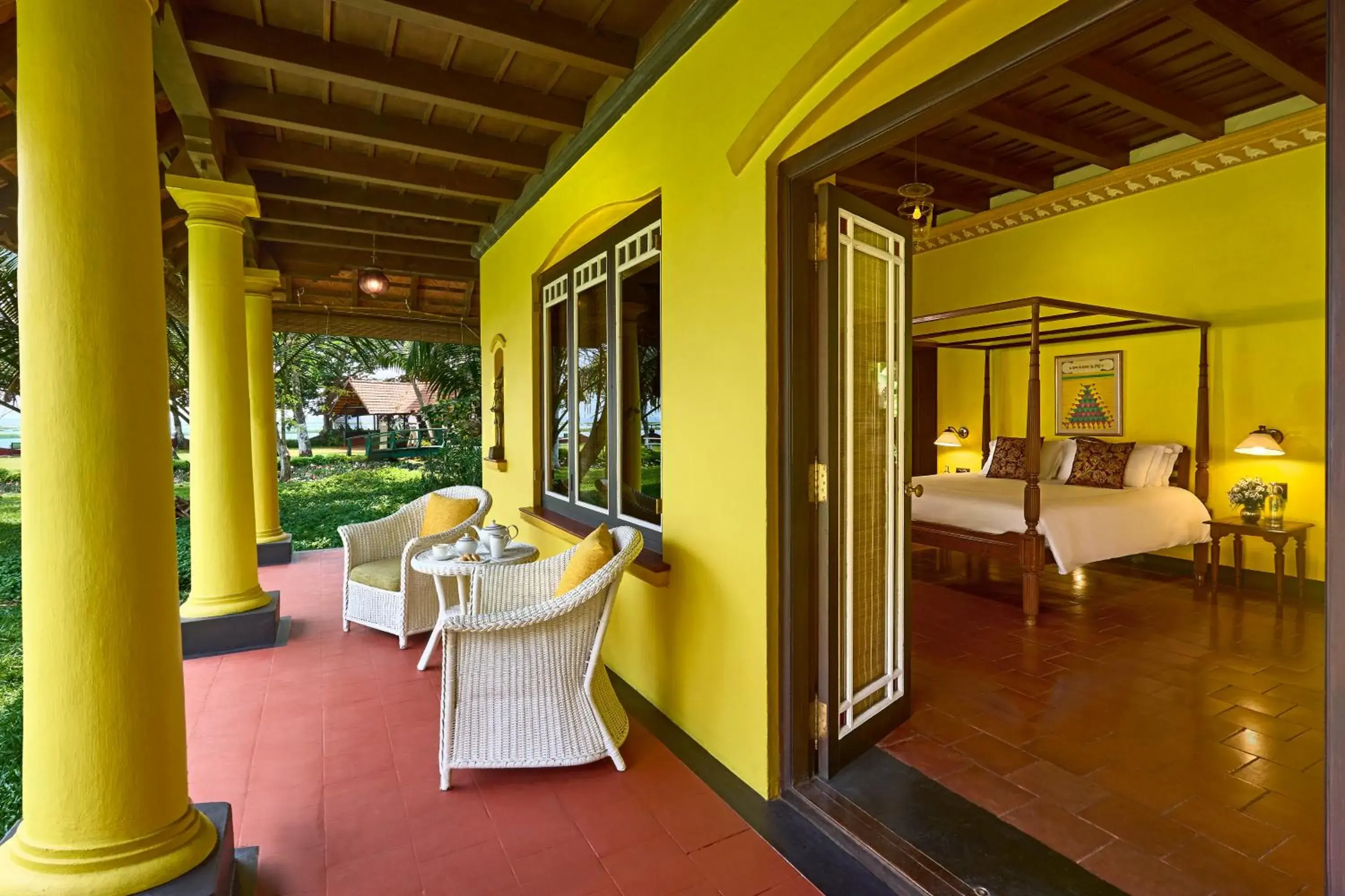 Grand Luxury Pool Villa Private Plunge Pool King Bed in Taj Kumarakom Resort and Spa Kerala Grand Luxury Pool Villa Private Plunge Pool King Bed in Taj Kumarakom Resort and Spa Kerala