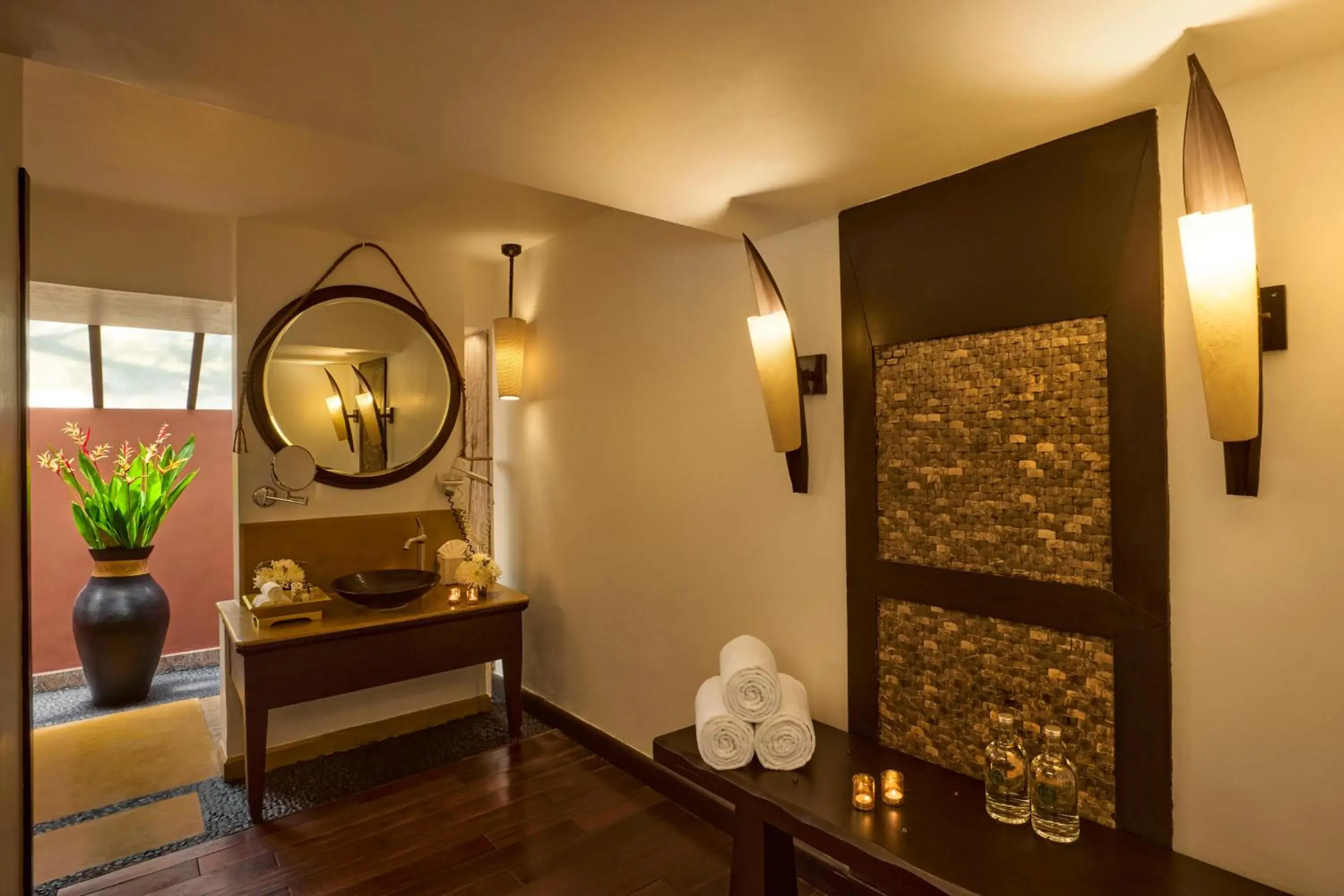 Bathroom in Taj Kumarakom Resort and Spa Kerala Bathroom in Taj Kumarakom Resort and Spa Kerala