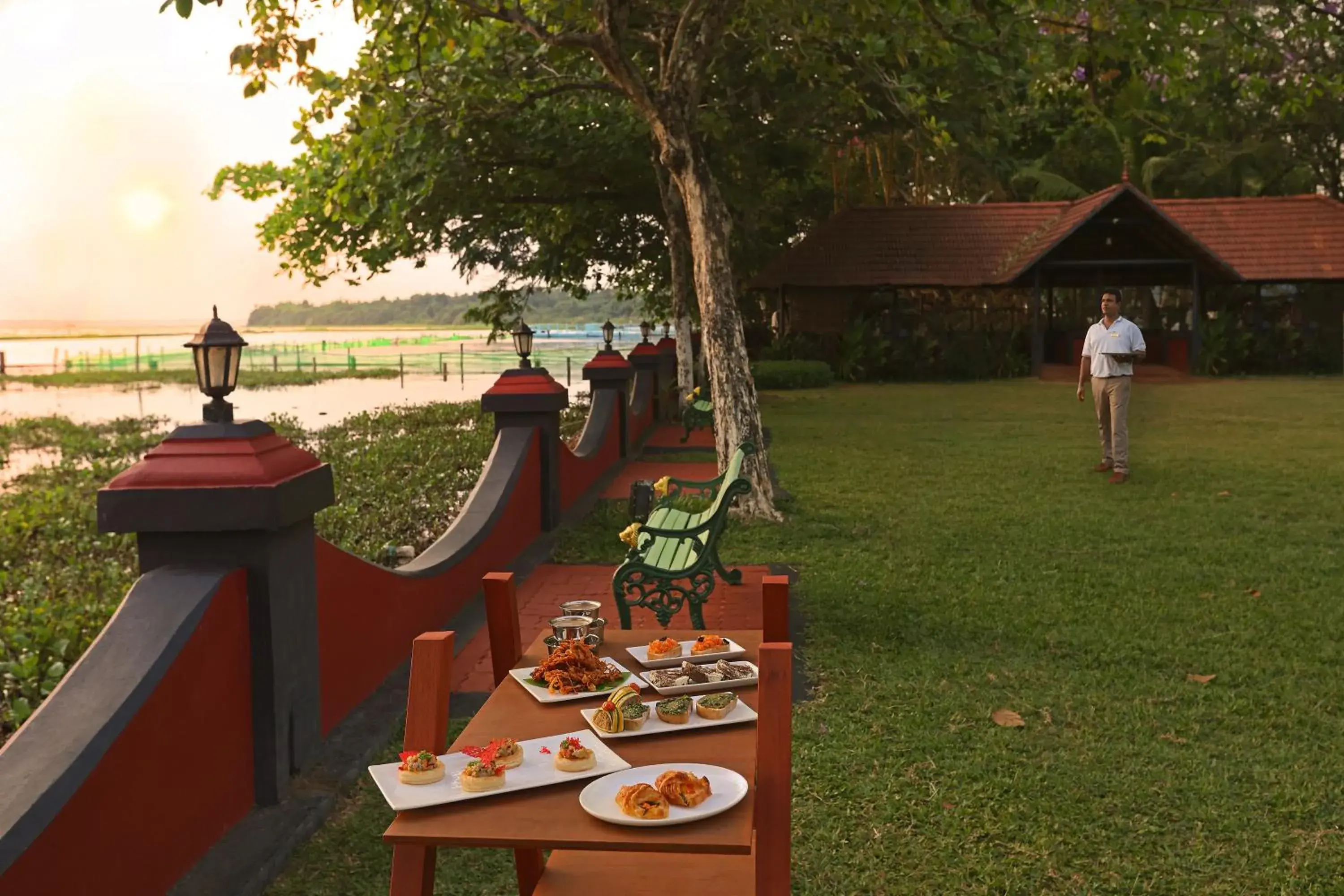 Food in Taj Kumarakom Resort and Spa Kerala Food in Taj Kumarakom Resort and Spa Kerala