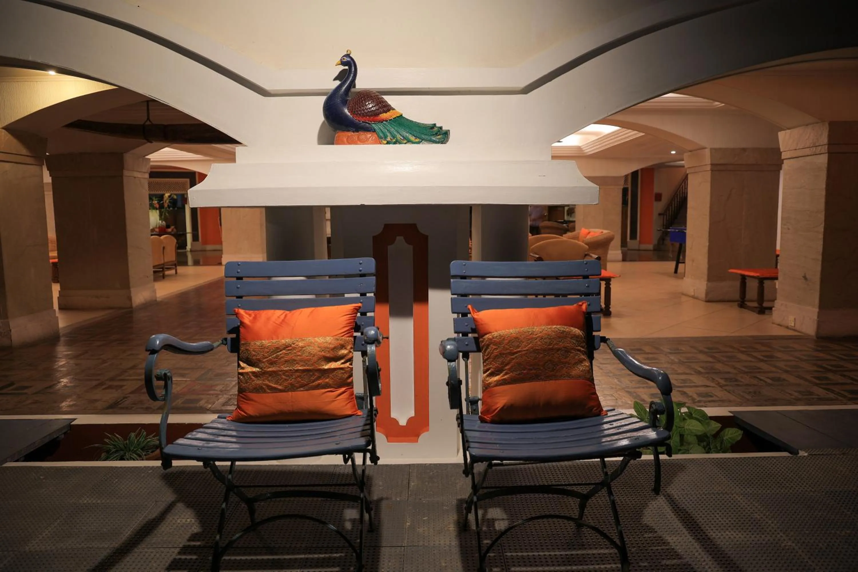 Seating area in Gateway Varkala