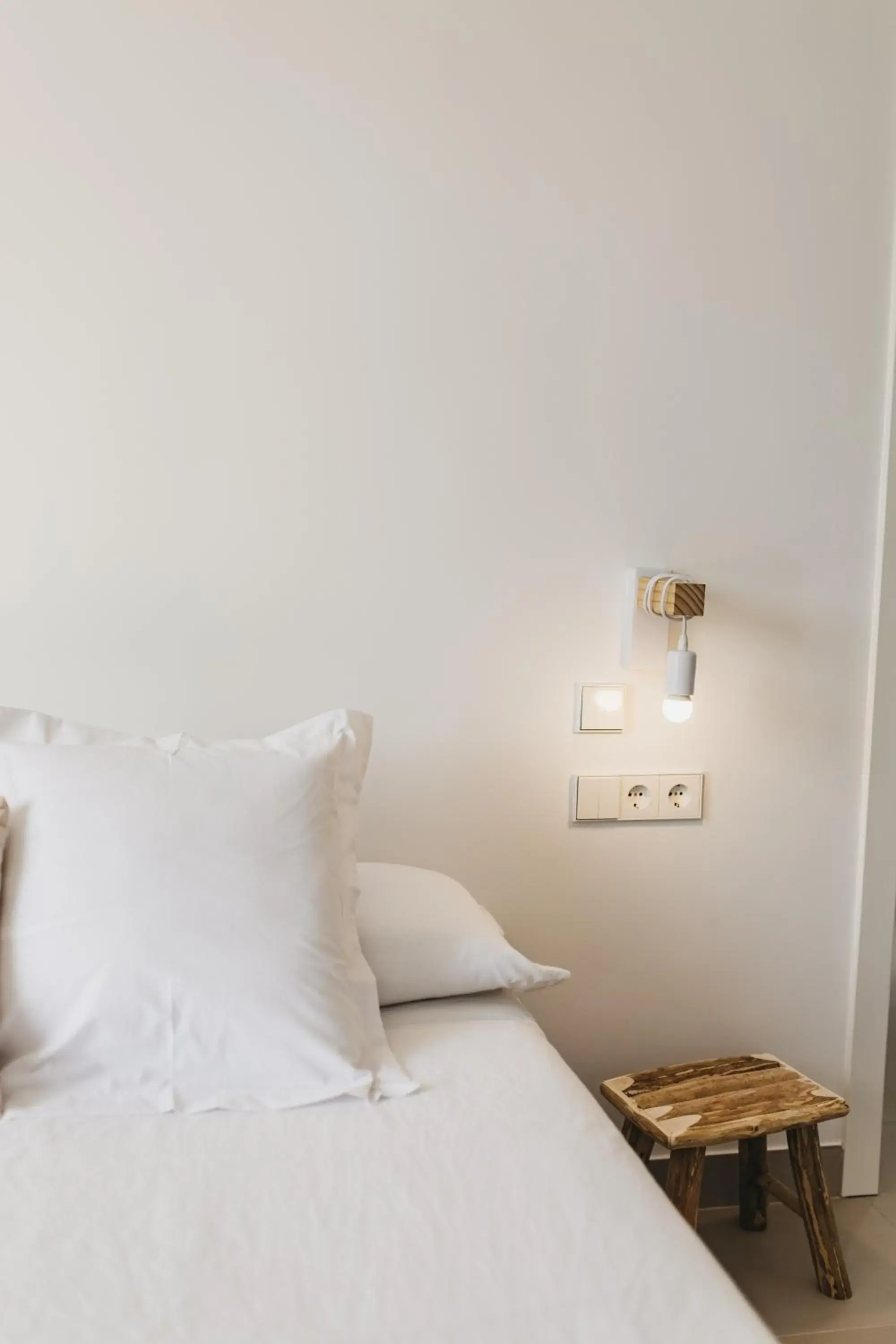 Bed in HOSTAL XUROY Bed in HOSTAL XUROY