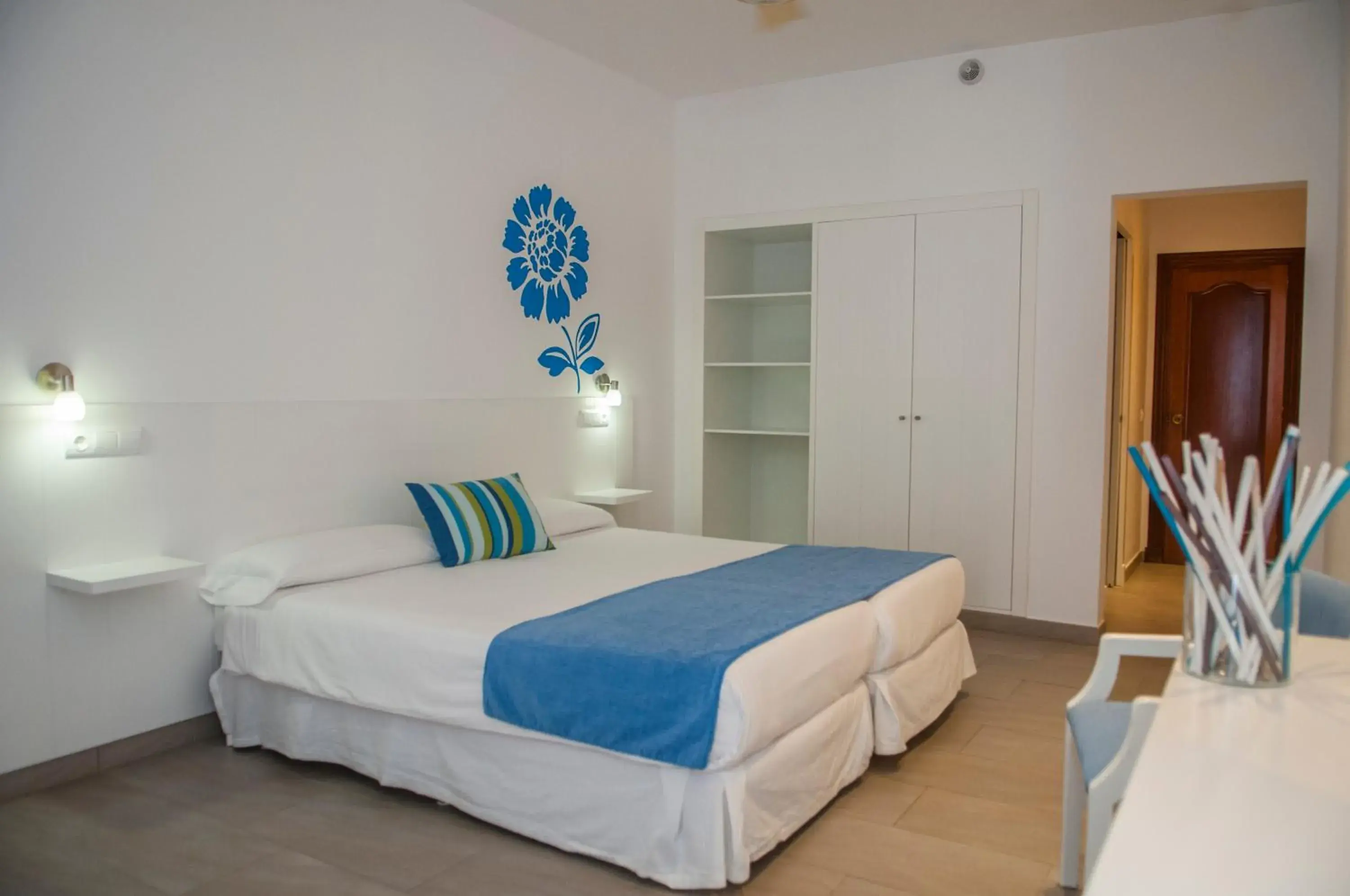 Bed in HOSTAL XUROY Bed in HOSTAL XUROY