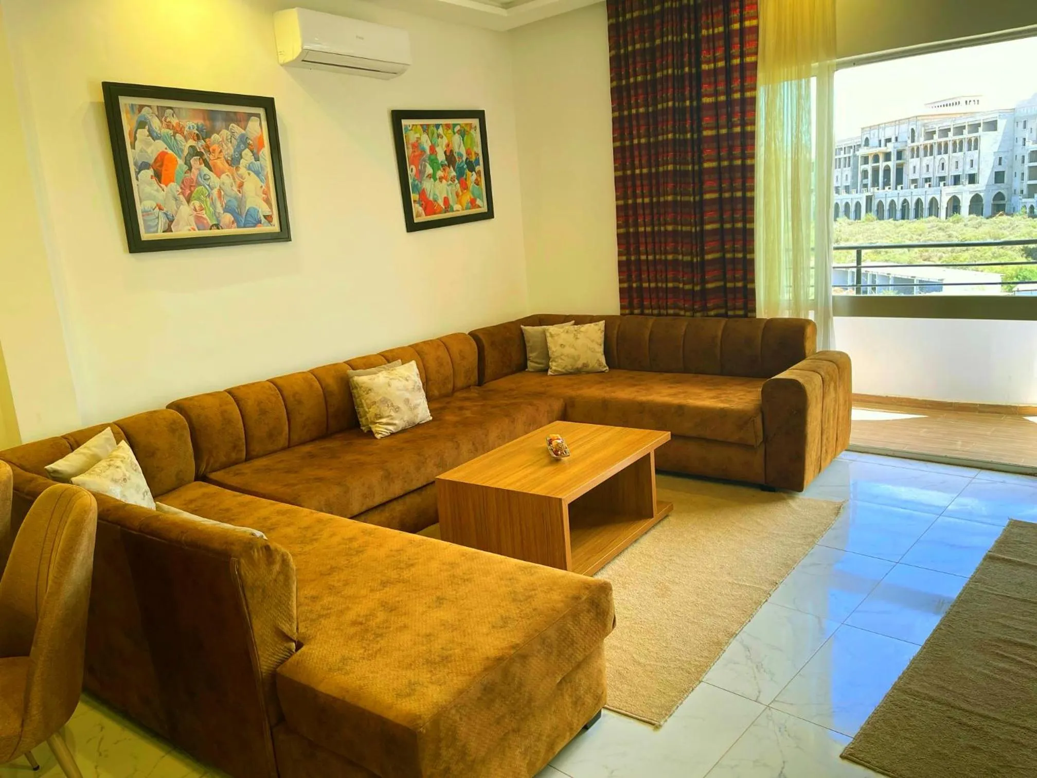 Living room in Sables D'or Appart Hôtel