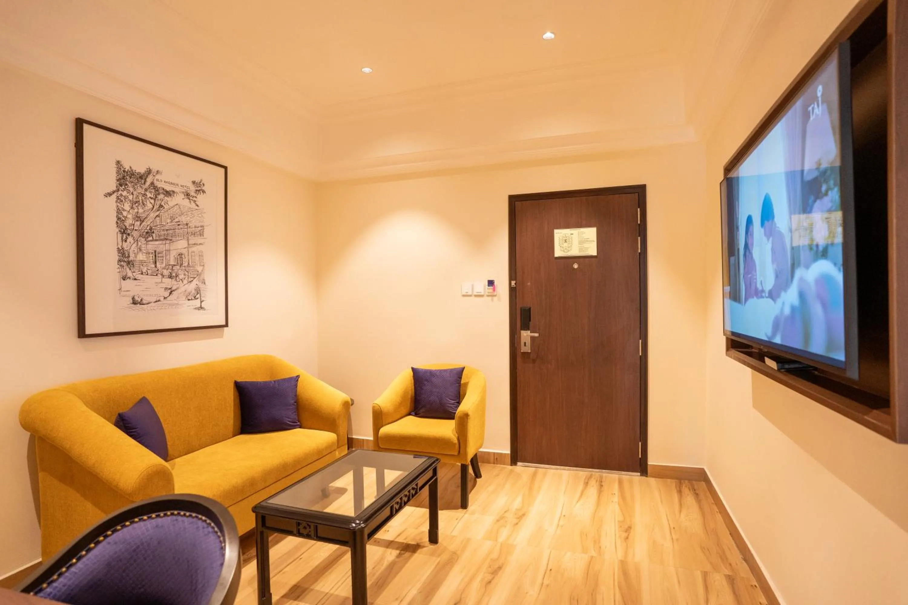 Living room in Vivanta Ernakulam, Marine Drive