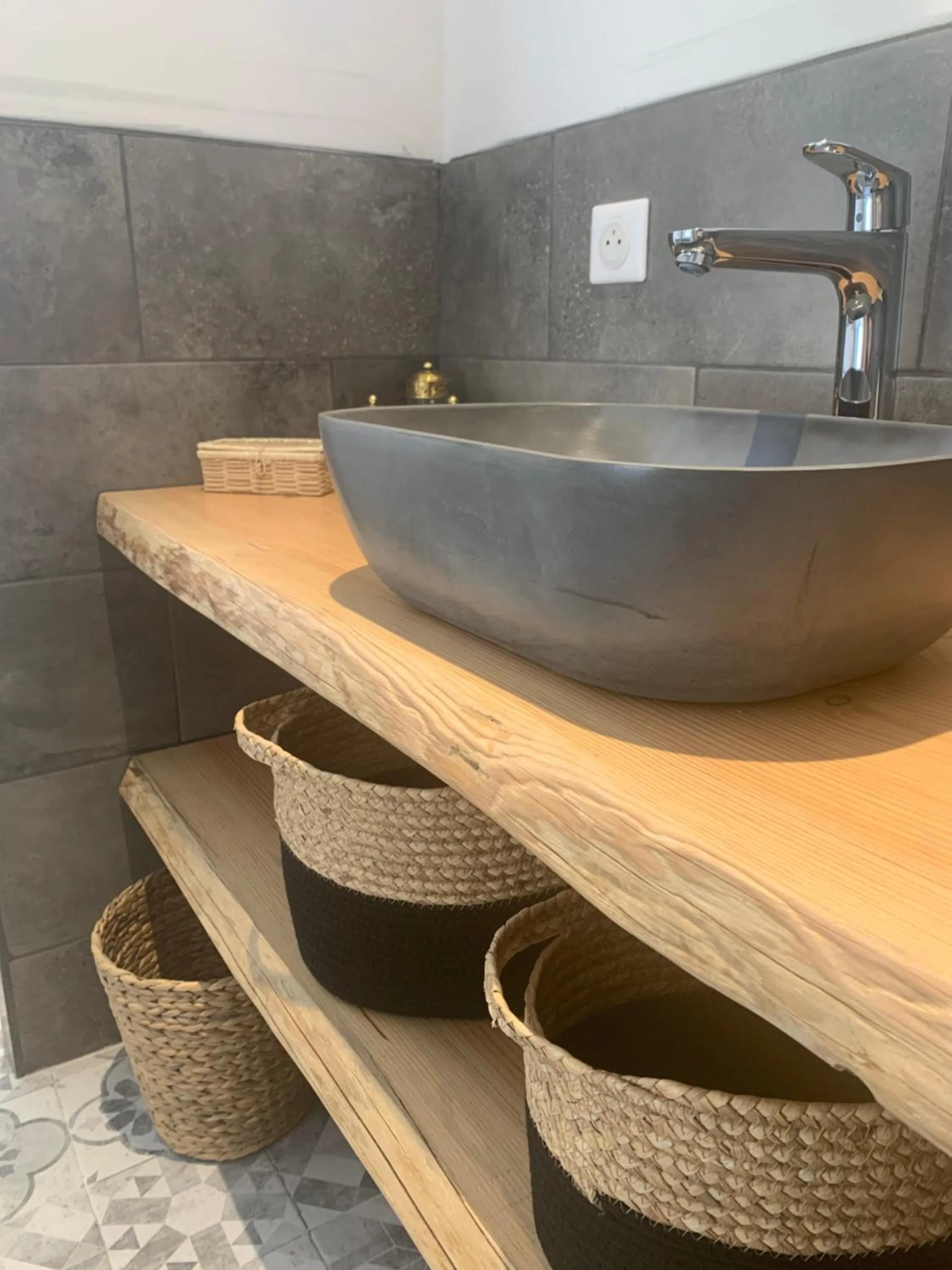 Bathroom in Le Cabanon de Val