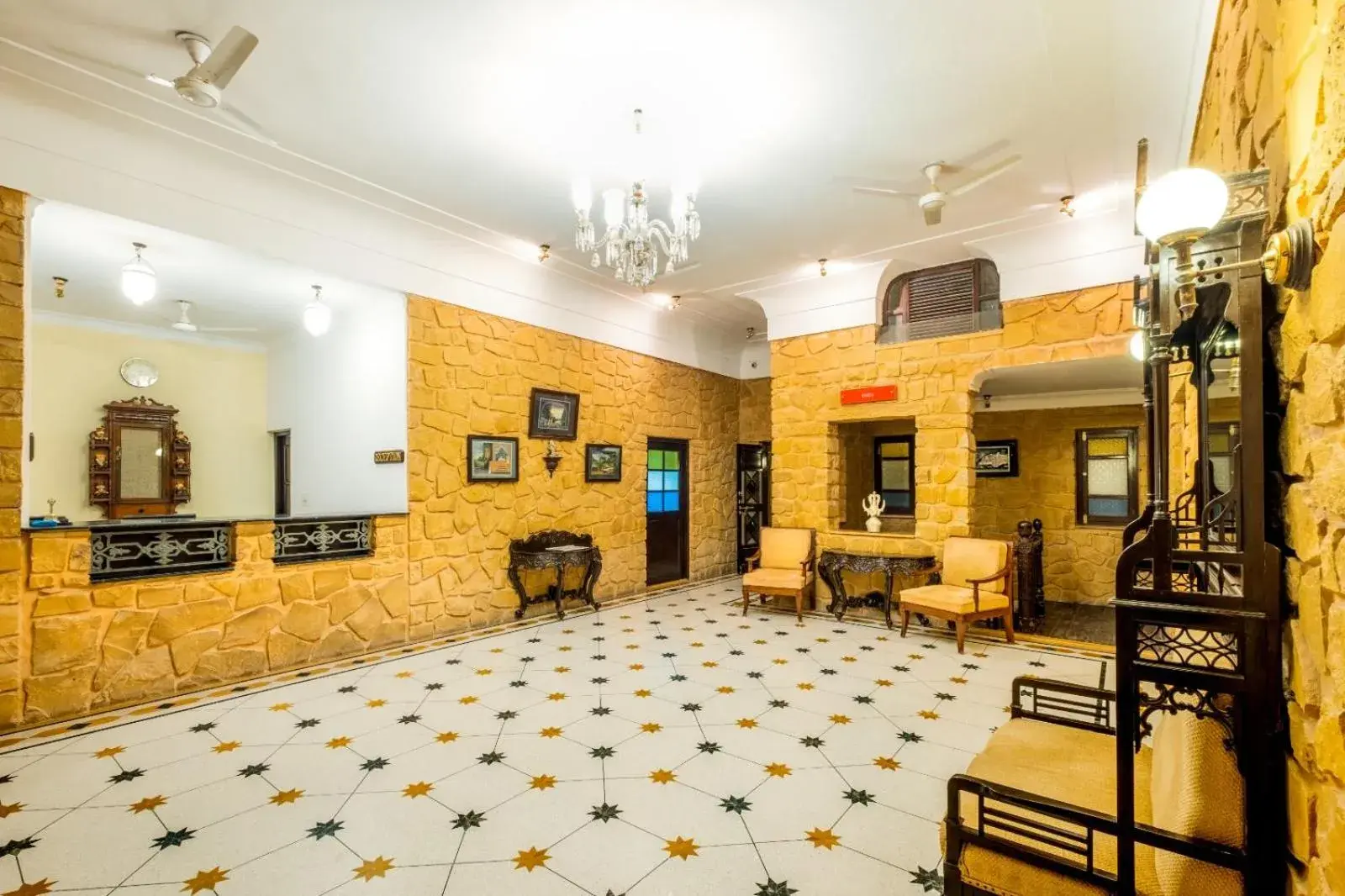 Lobby or reception in Hotel Rawalkot Jaisalmer Lobby or reception in Hotel Rawalkot Jaisalmer
