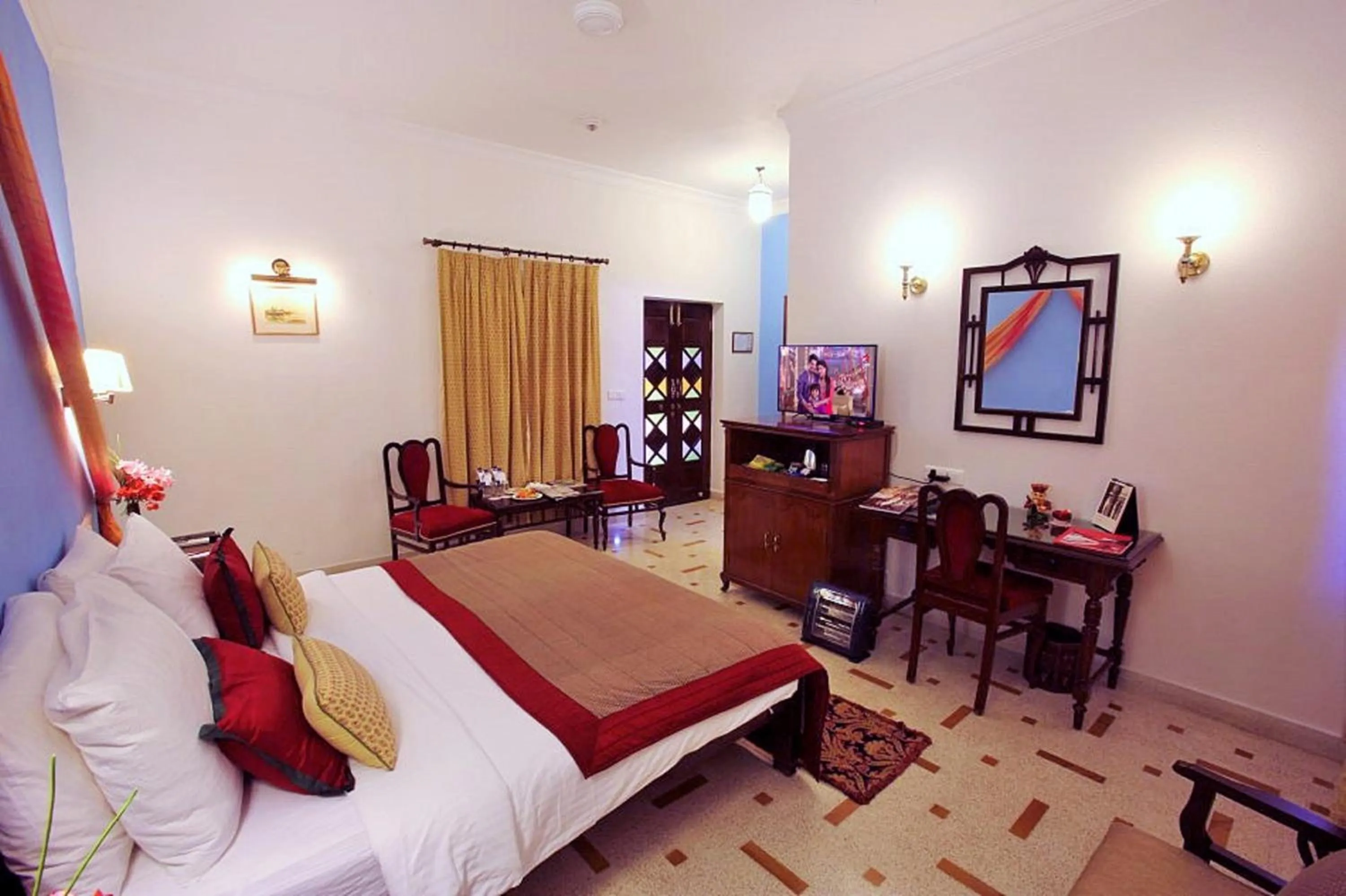 Bedroom, Bed in Hotel Rawalkot Jaisalmer
