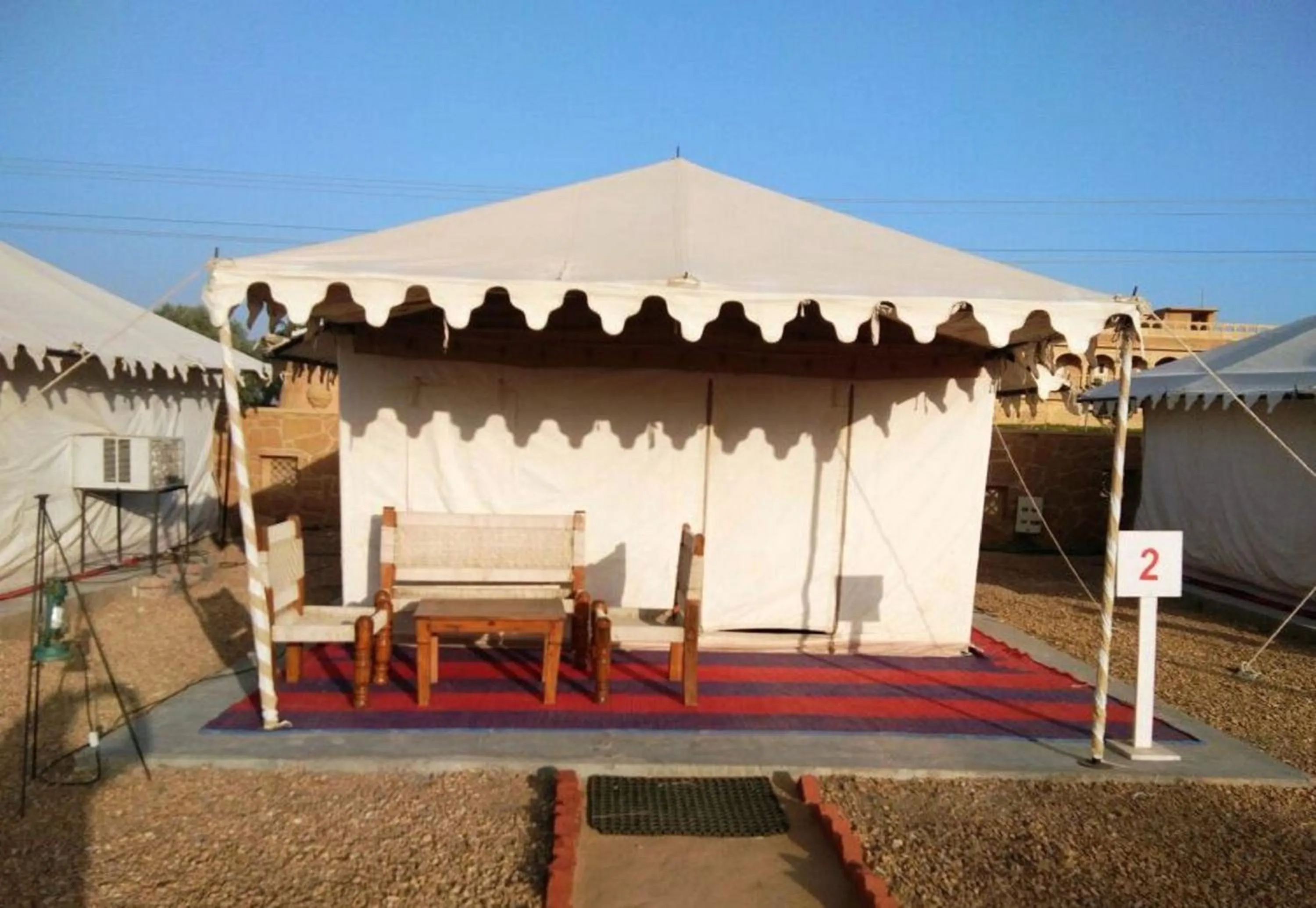 Photo of the whole room in Hotel Rawalkot Jaisalmer