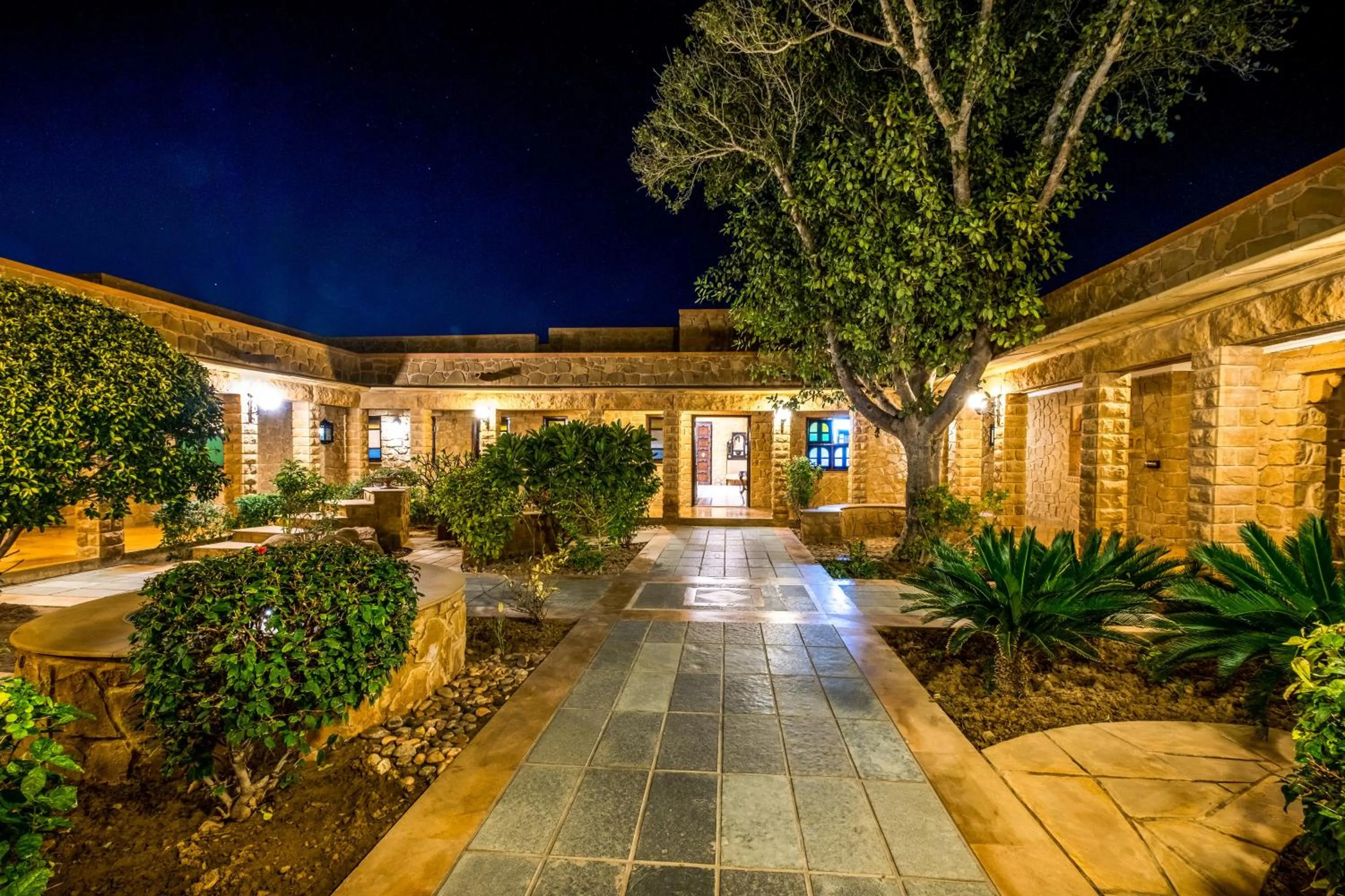 Garden in Hotel Rawalkot Jaisalmer