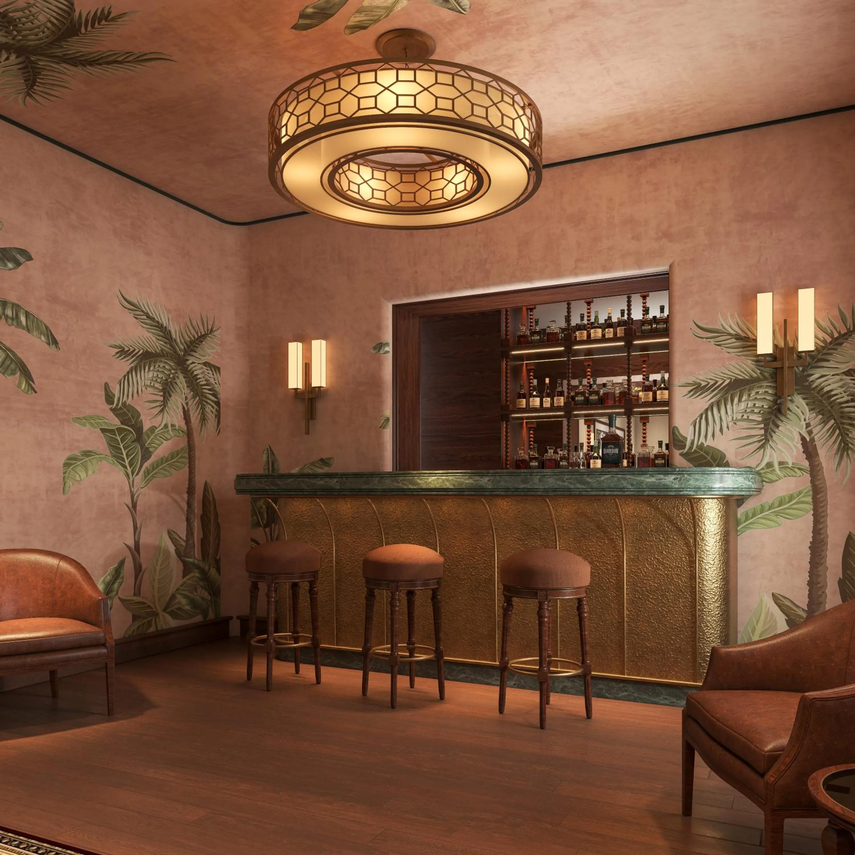 Lounge or bar in The Maharaja's Lodge, Ranthambore