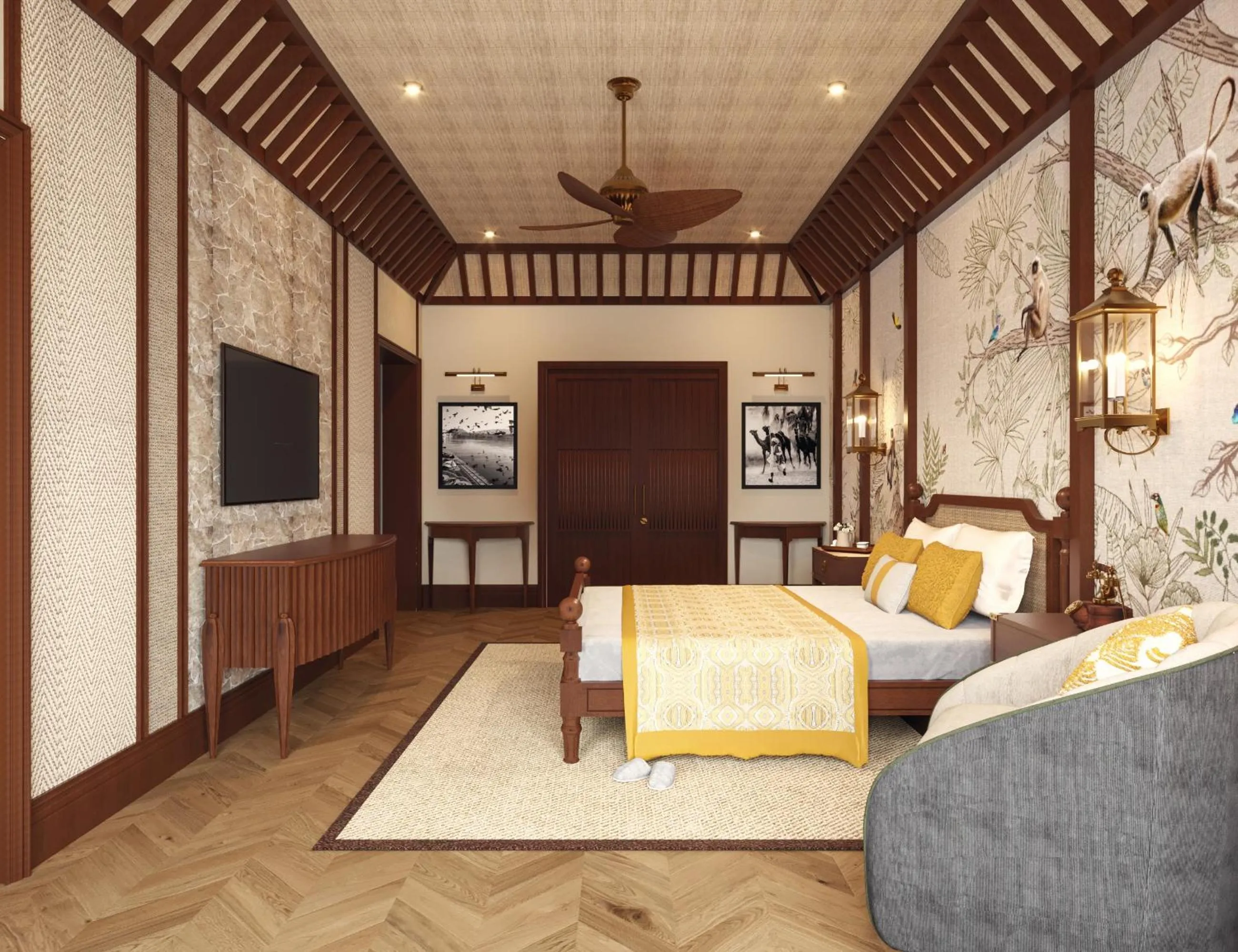 View (from property/room) in Sawai Madhopur Lodge - IHCL SeleQtions