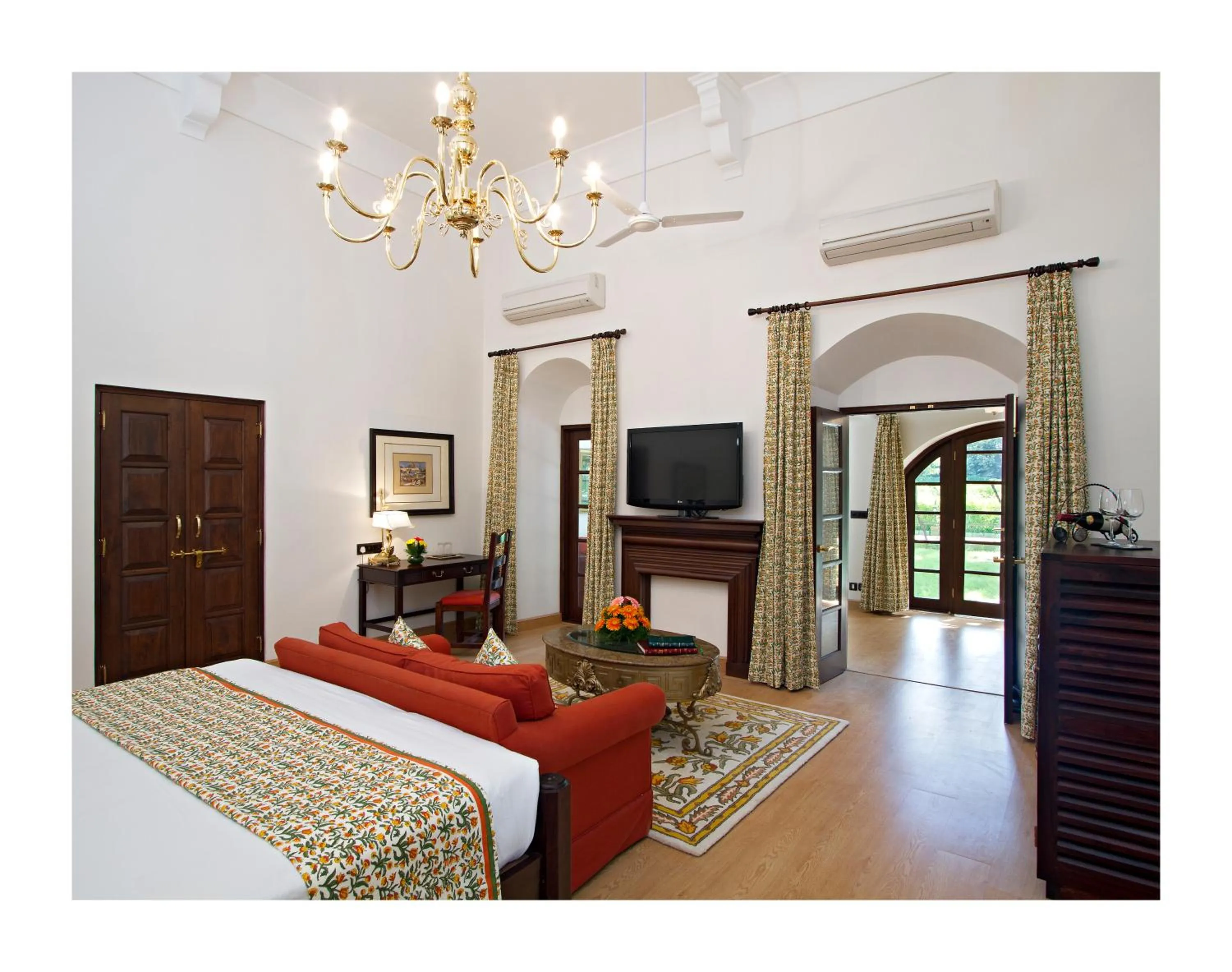 Premium Temptation Suite - single occupancy in The Maharaja's Lodge, Ranthambore