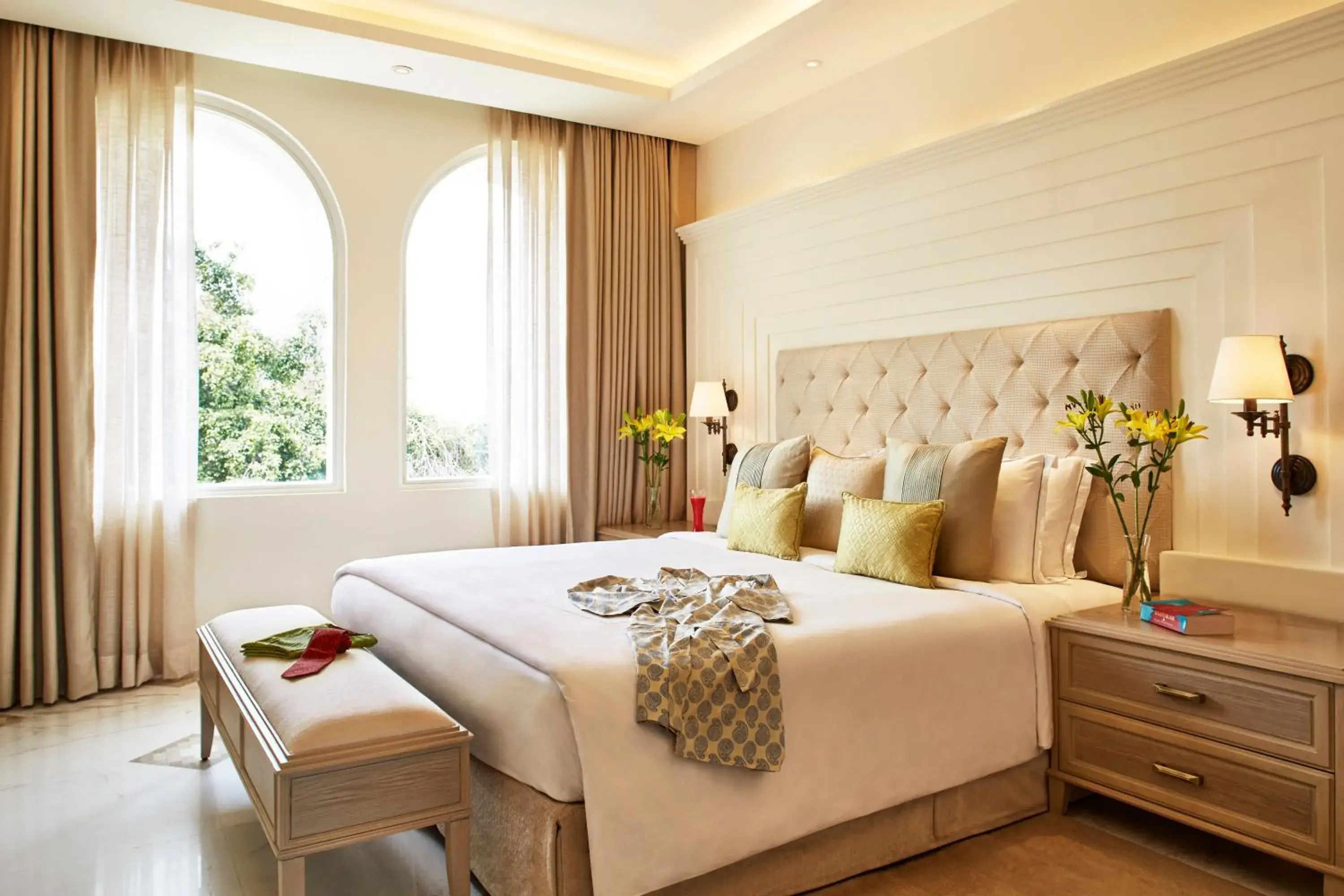 Deluxe Suite 1 Bedroom with City View - single occupancy in Taj Ganges Varanasi Deluxe Suite 1 Bedroom with City View - single occupancy in Taj Ganges Varanasi