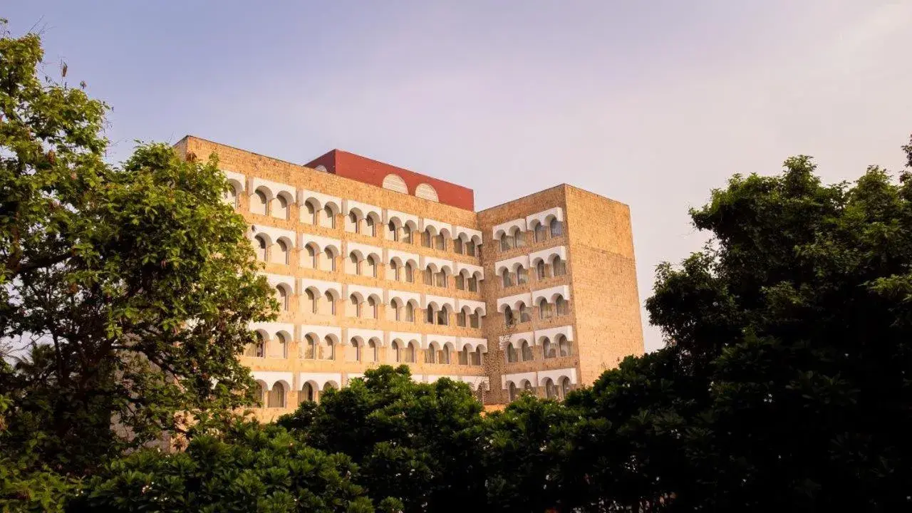 Facade/entrance in Taj Ganges Varanasi Facade/entrance in Taj Ganges Varanasi
