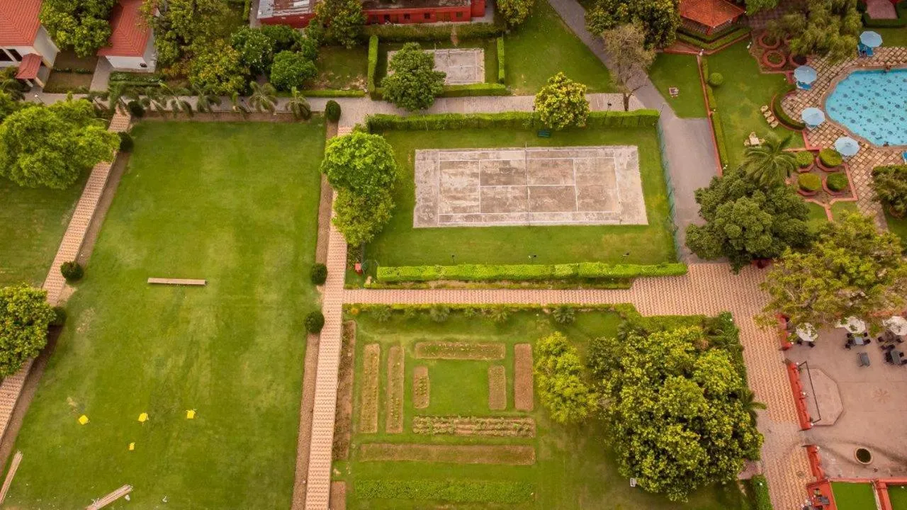 Garden in Taj Ganges Varanasi