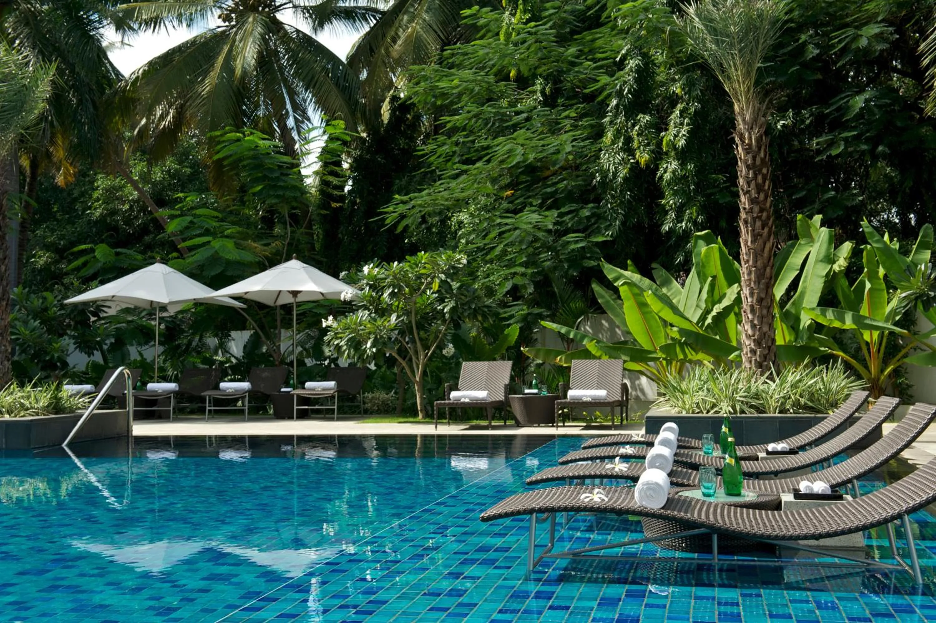 Swimming pool in Taj Coromandel