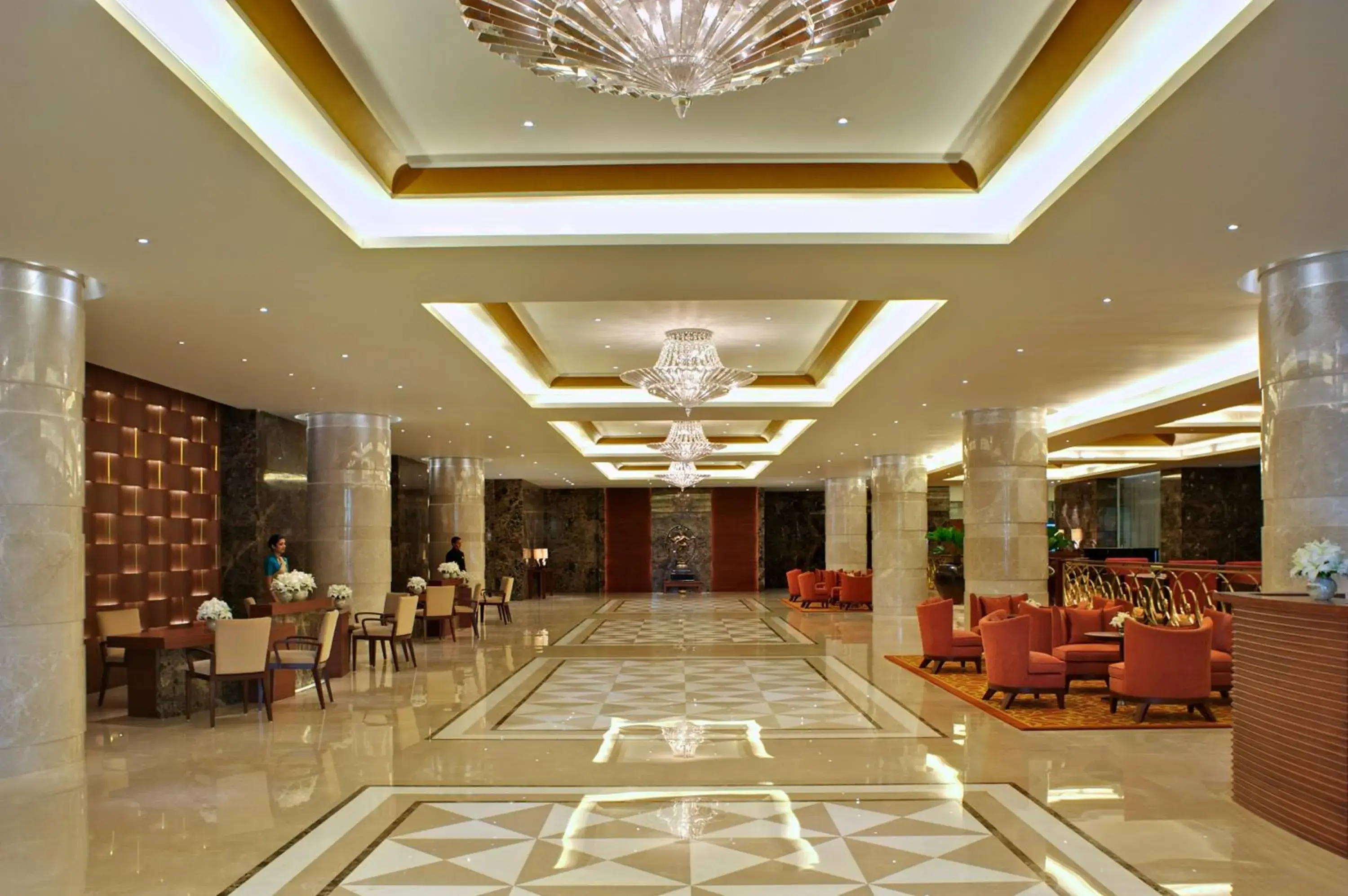 Lobby or reception in Taj Coromandel Lobby or reception in Taj Coromandel