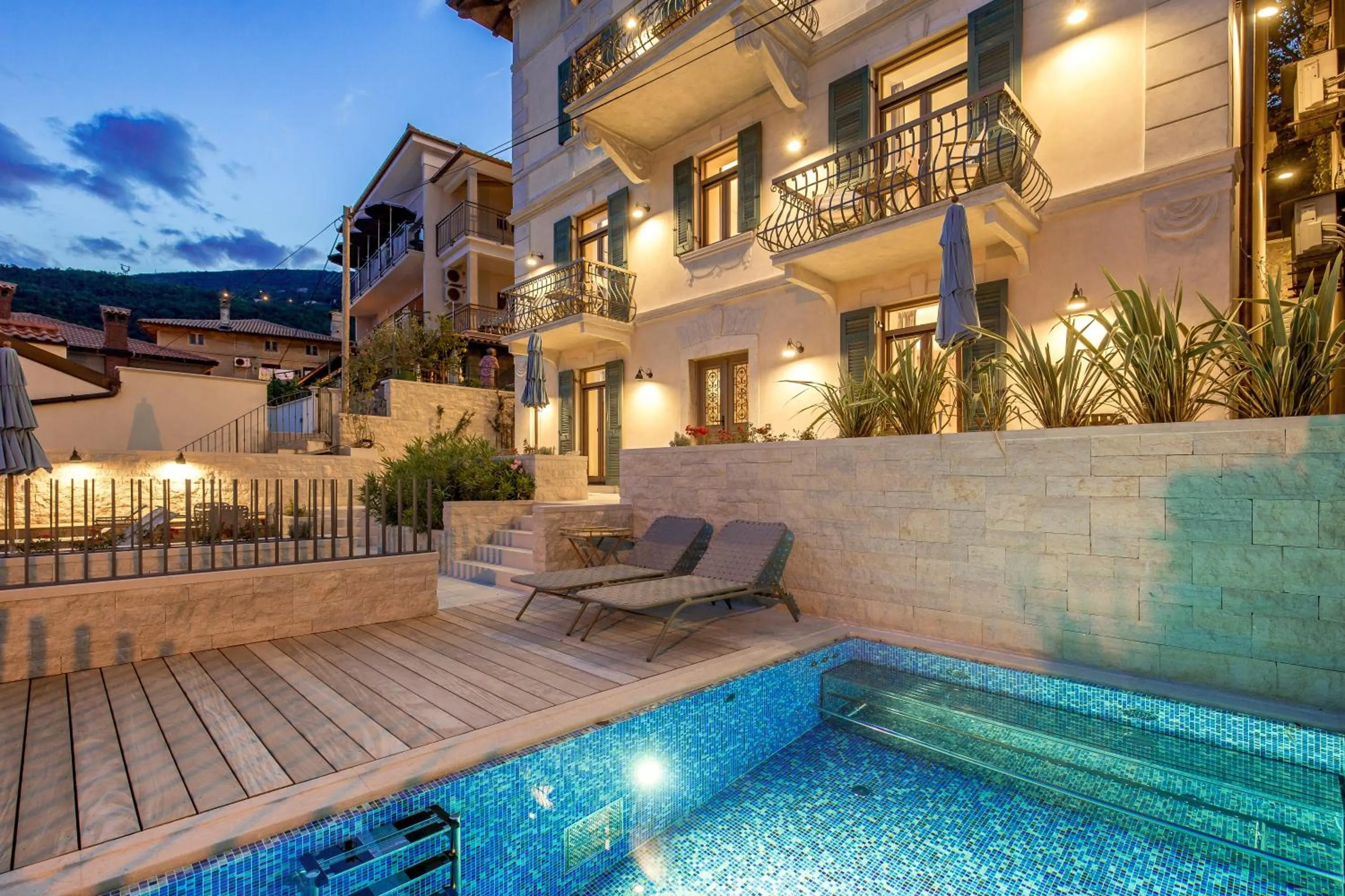 Swimming pool in Villa Albina