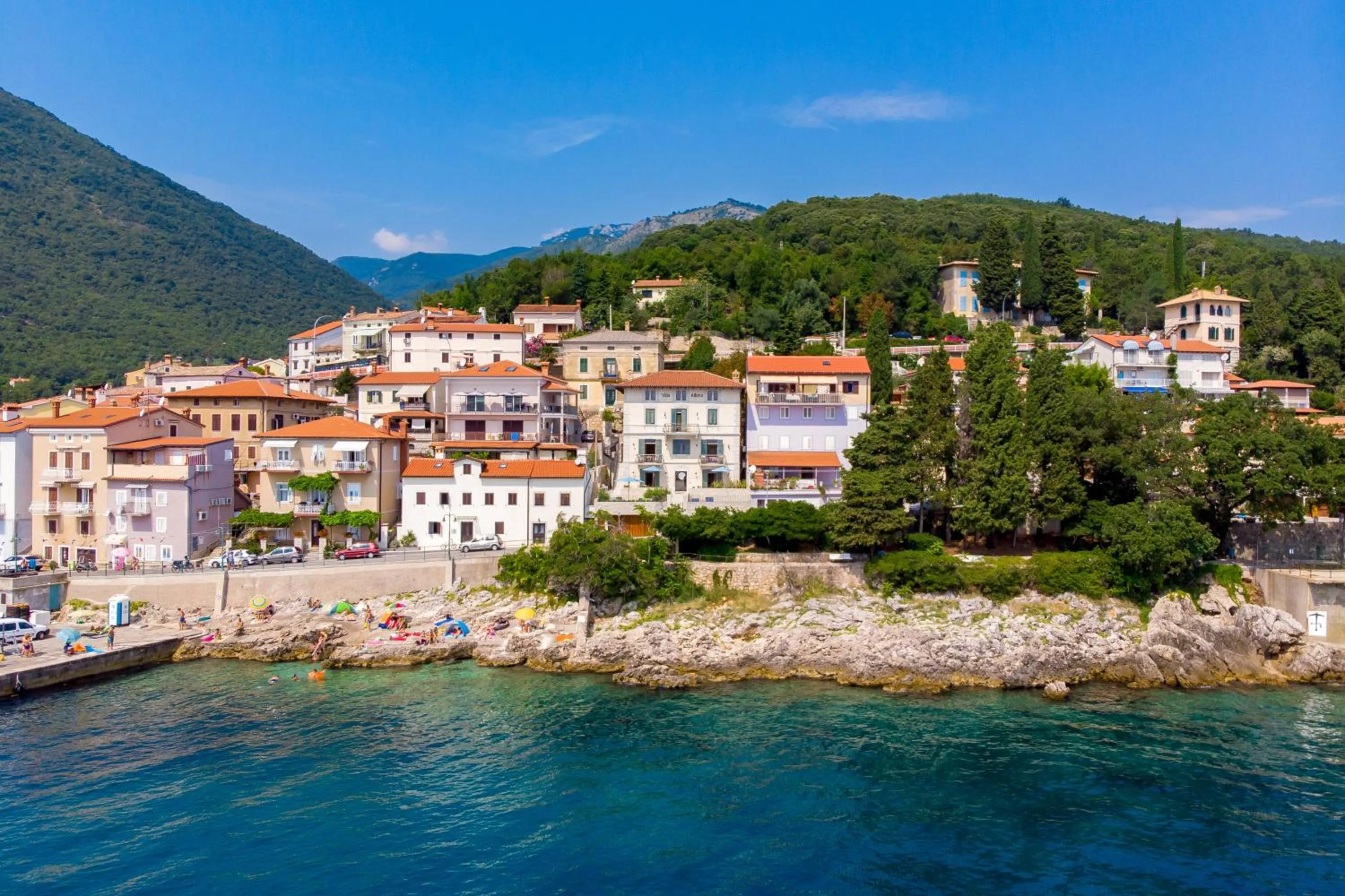 Beach in Villa Albina