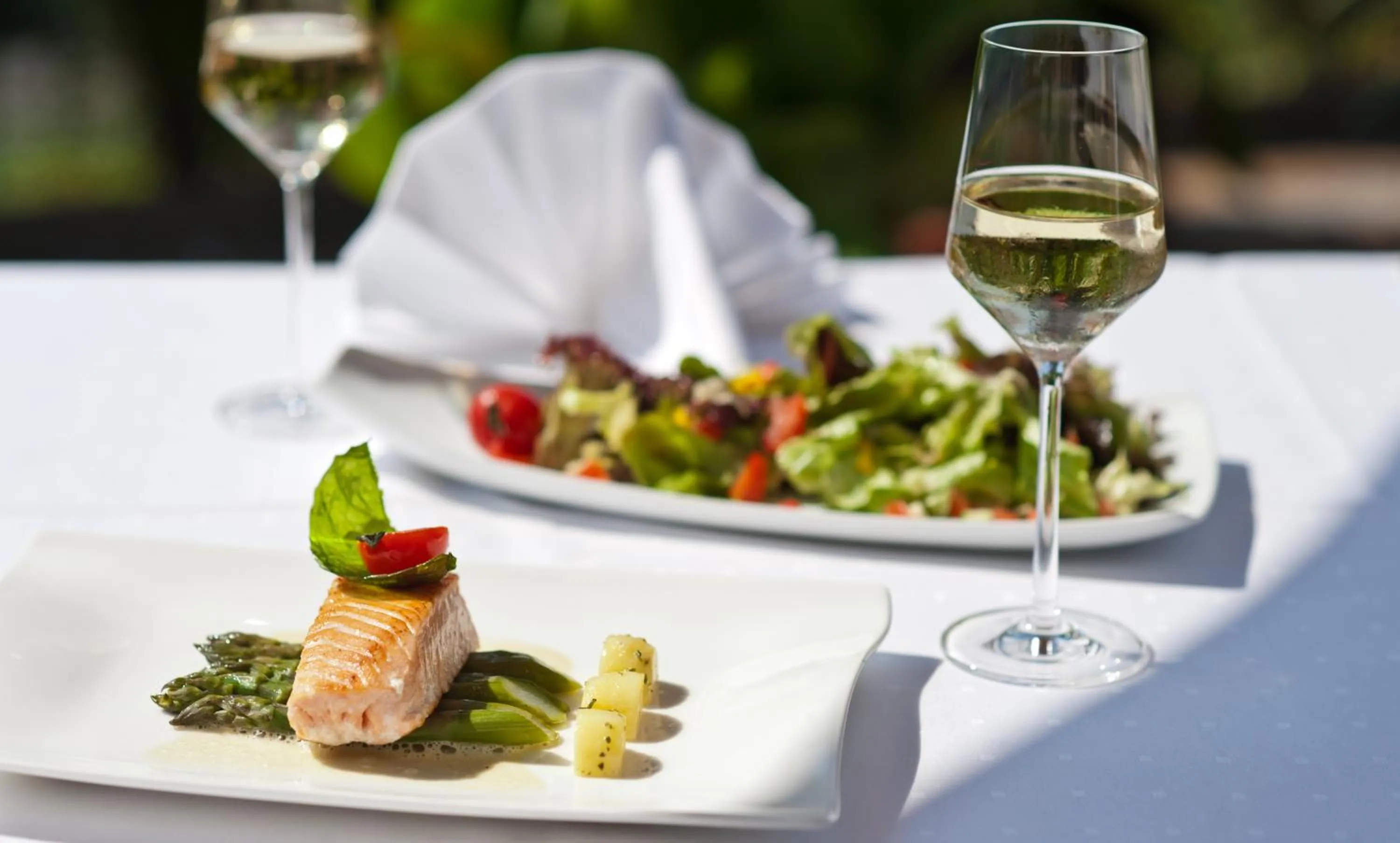 Food close-up in Hotel Weinberg-Schlößchen