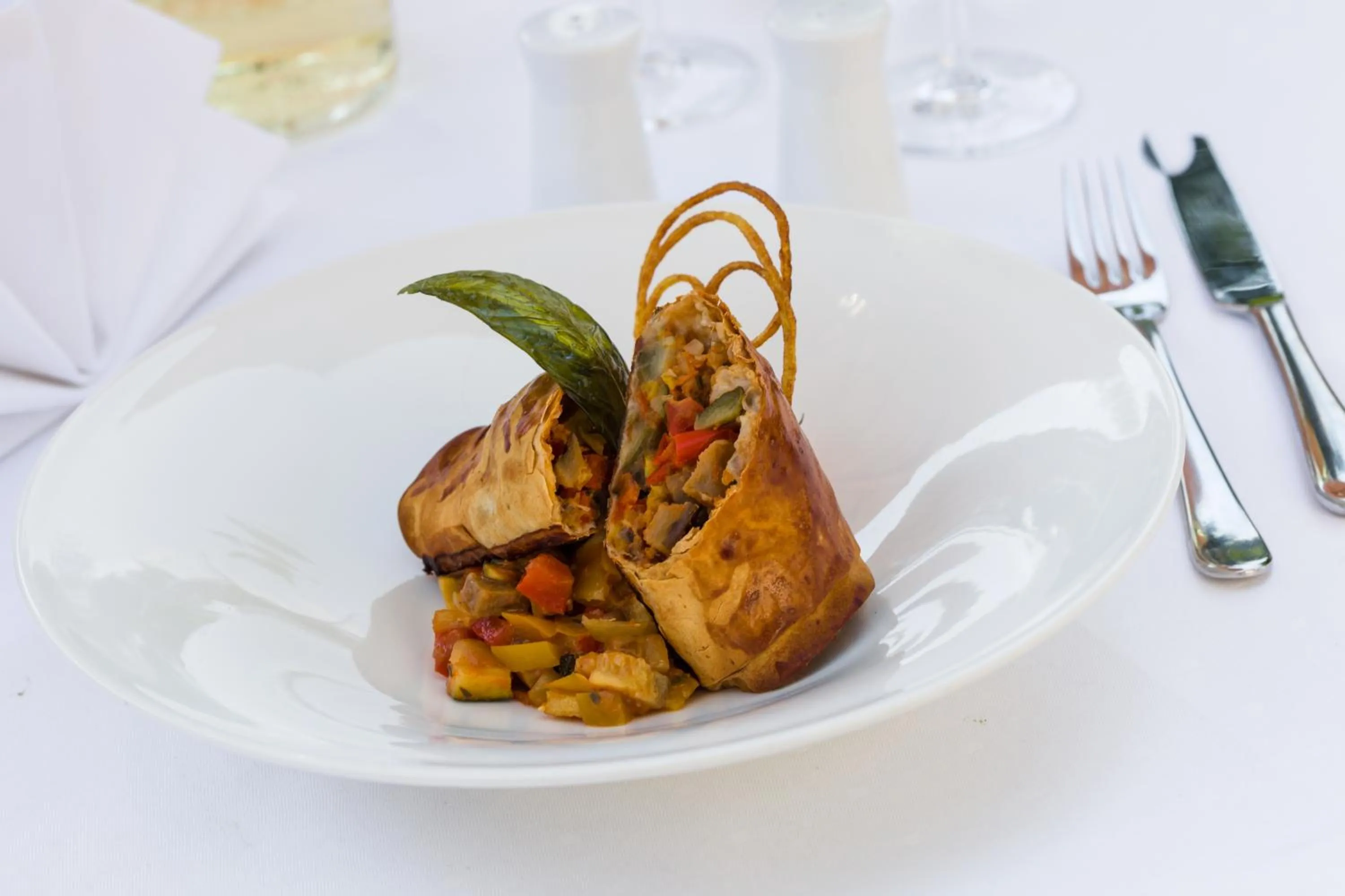 Food close-up in Hotel Weinberg-Schlößchen