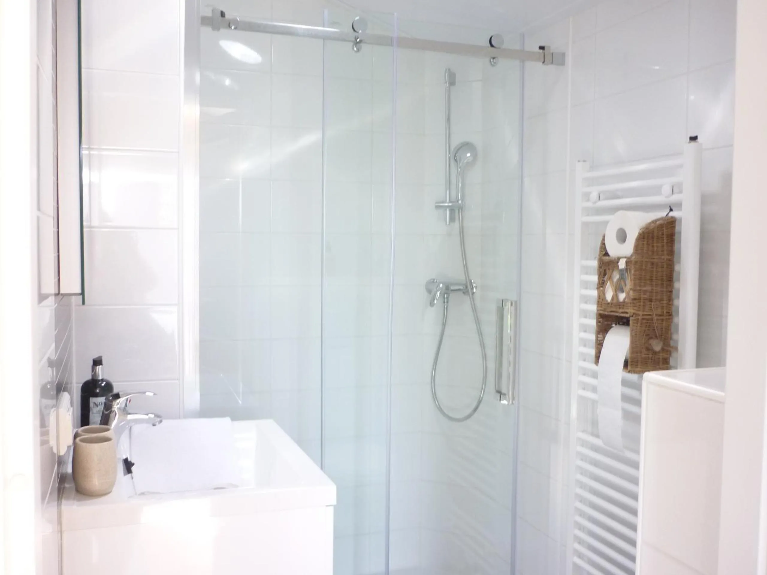 Bathroom in zu Jeddelohs Lodge Hotel