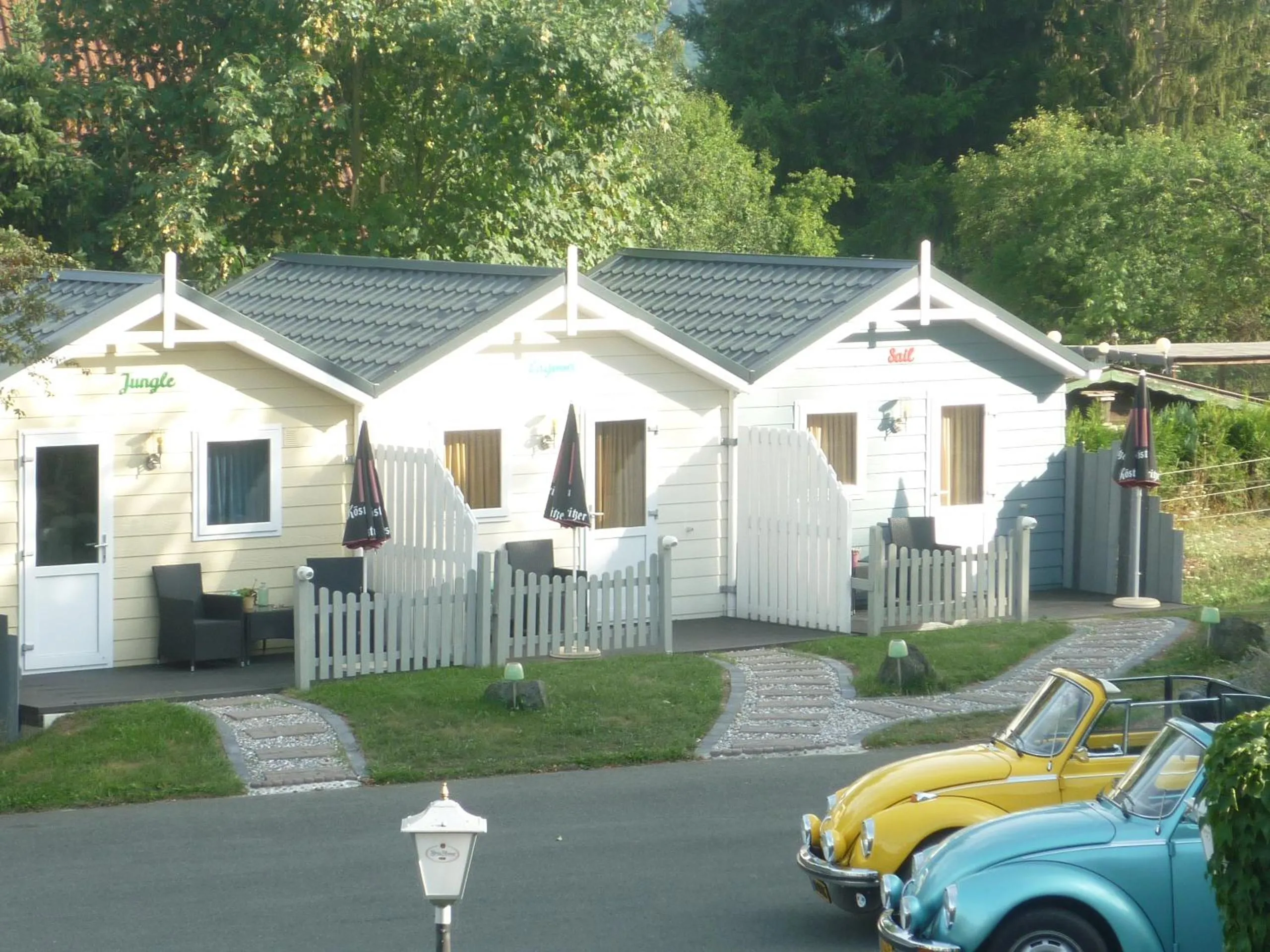 Property building in zu Jeddelohs Lodge Hotel