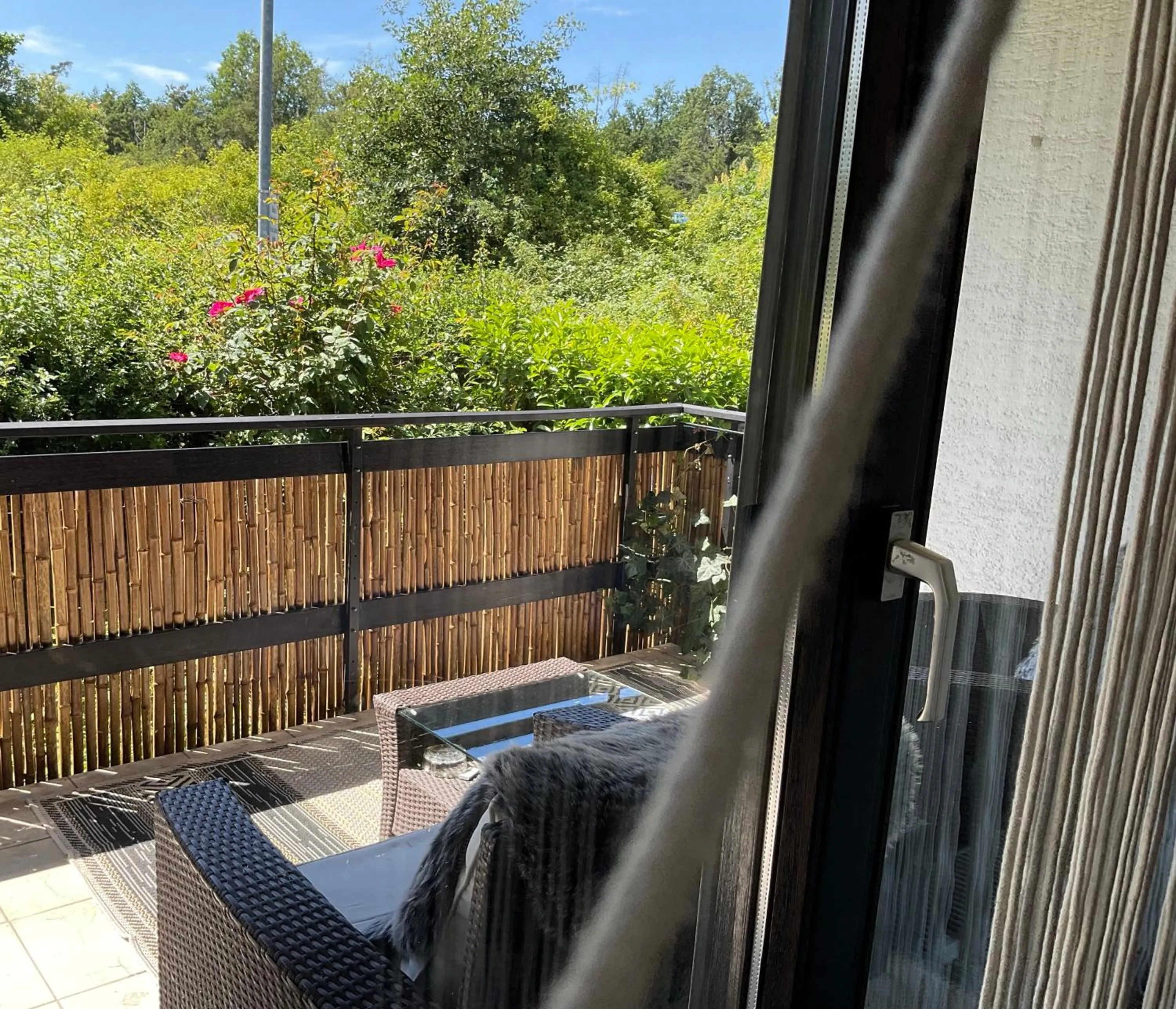 Balcony/Terrace in zu Jeddelohs Lodge Hotel