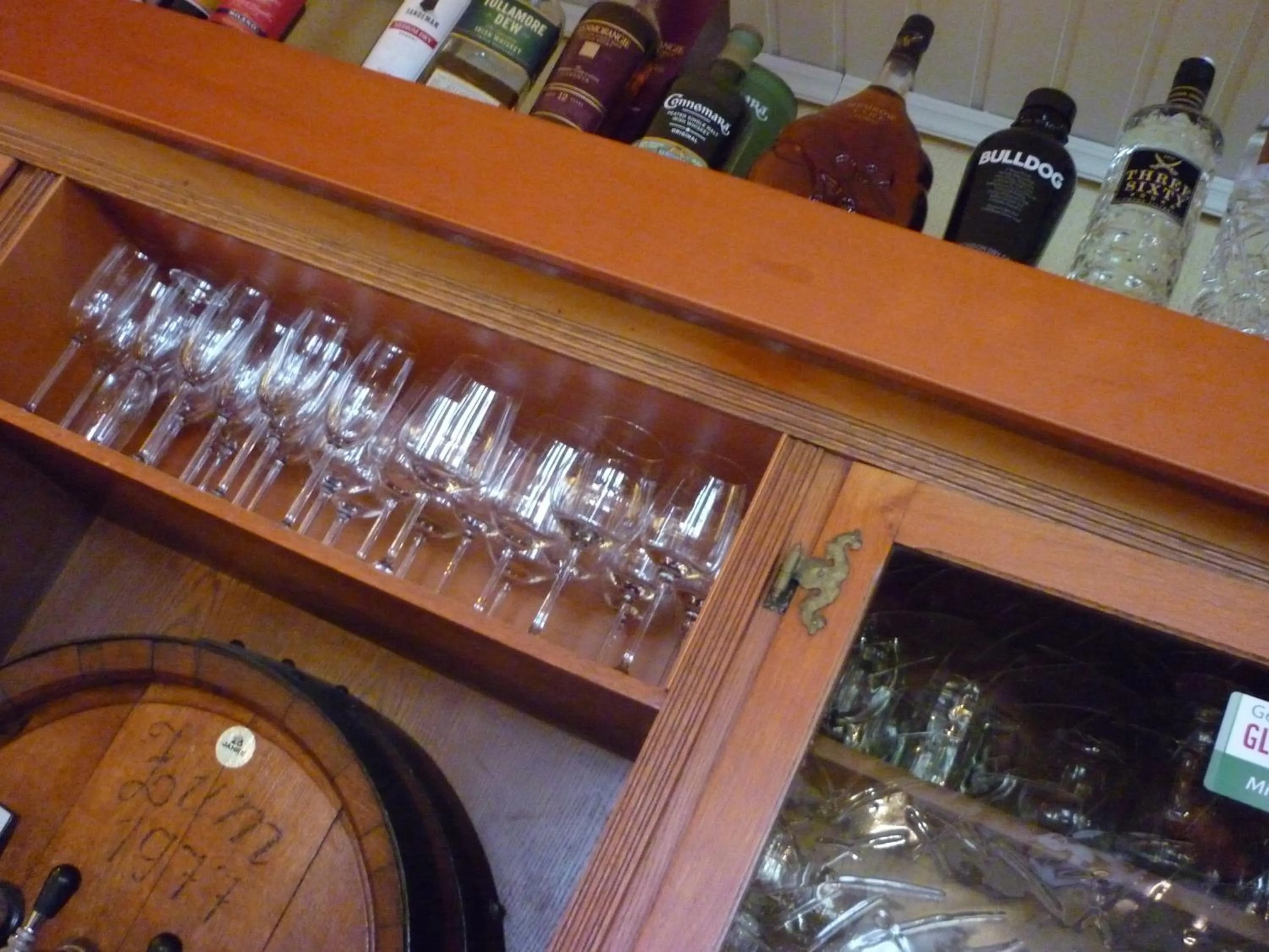 Alcoholic drinks in zu Jeddelohs Lodge Hotel