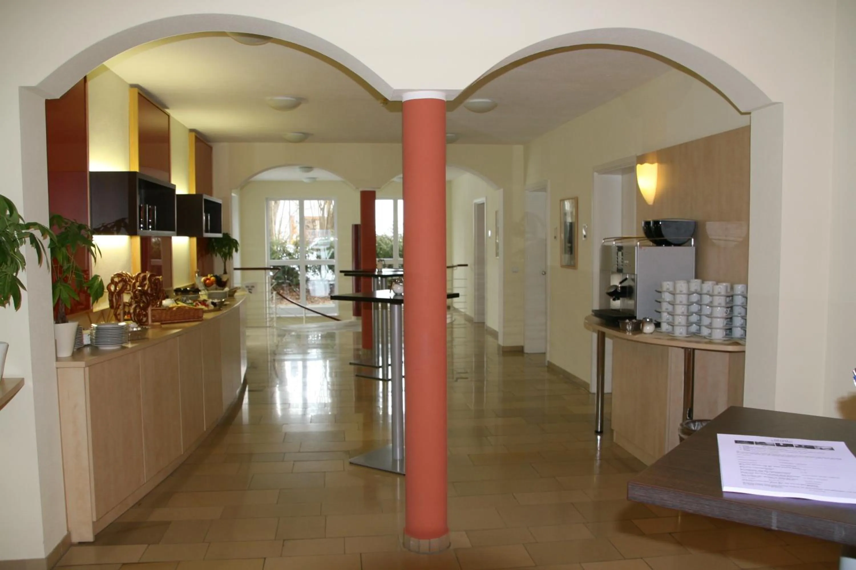 Lobby or reception in Hotel Schloss Berg