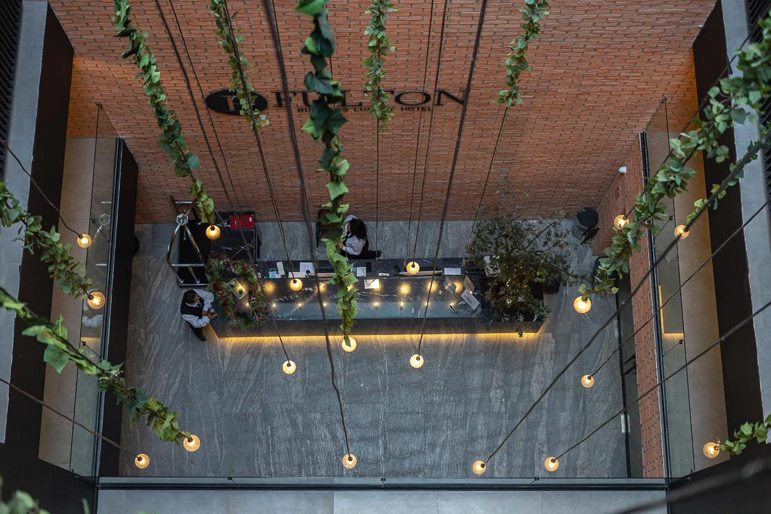 Lobby or reception in FULTON Business Luxury HOTEL