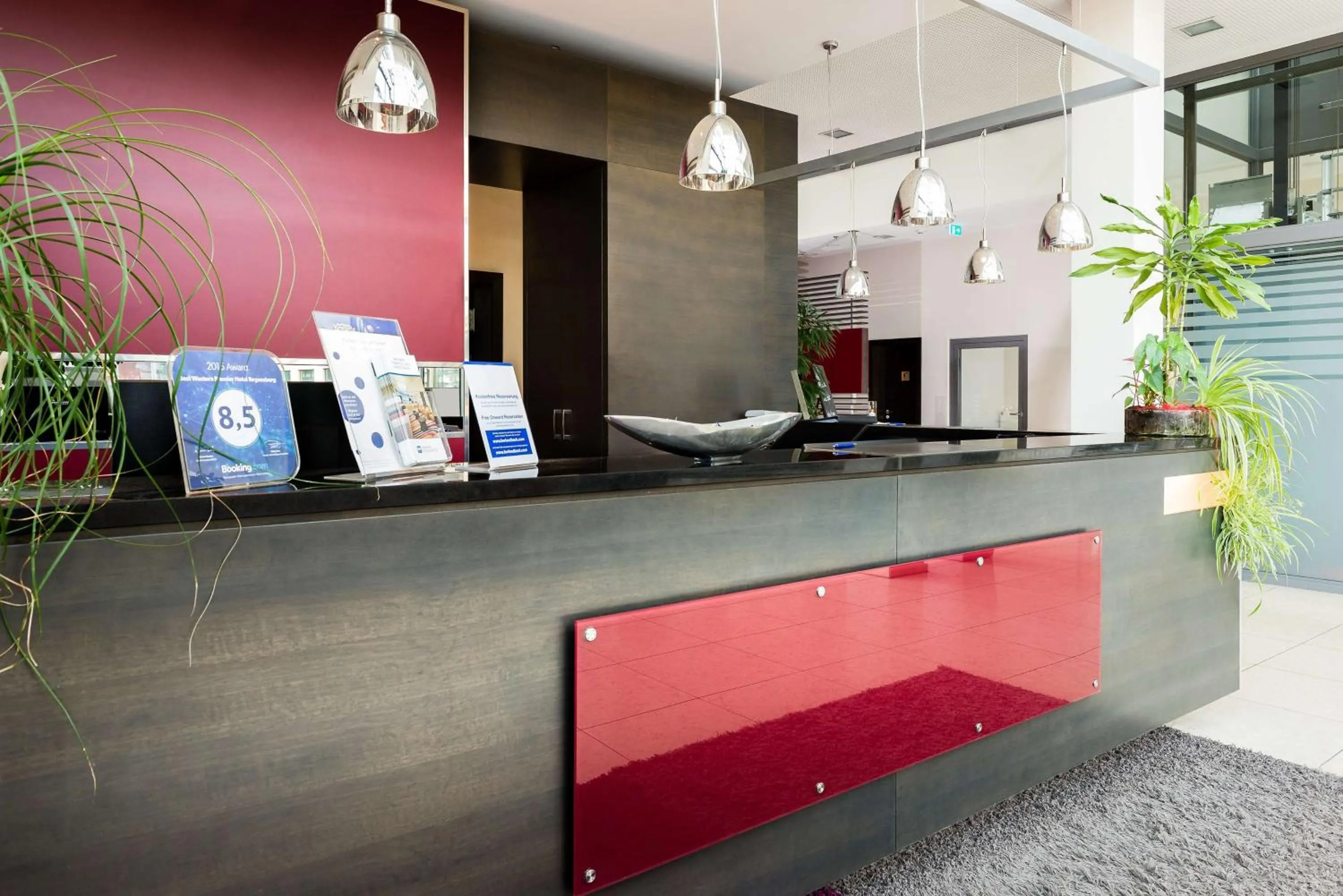 Lobby or reception in Best Western Premier Novina Hotel Regensburg