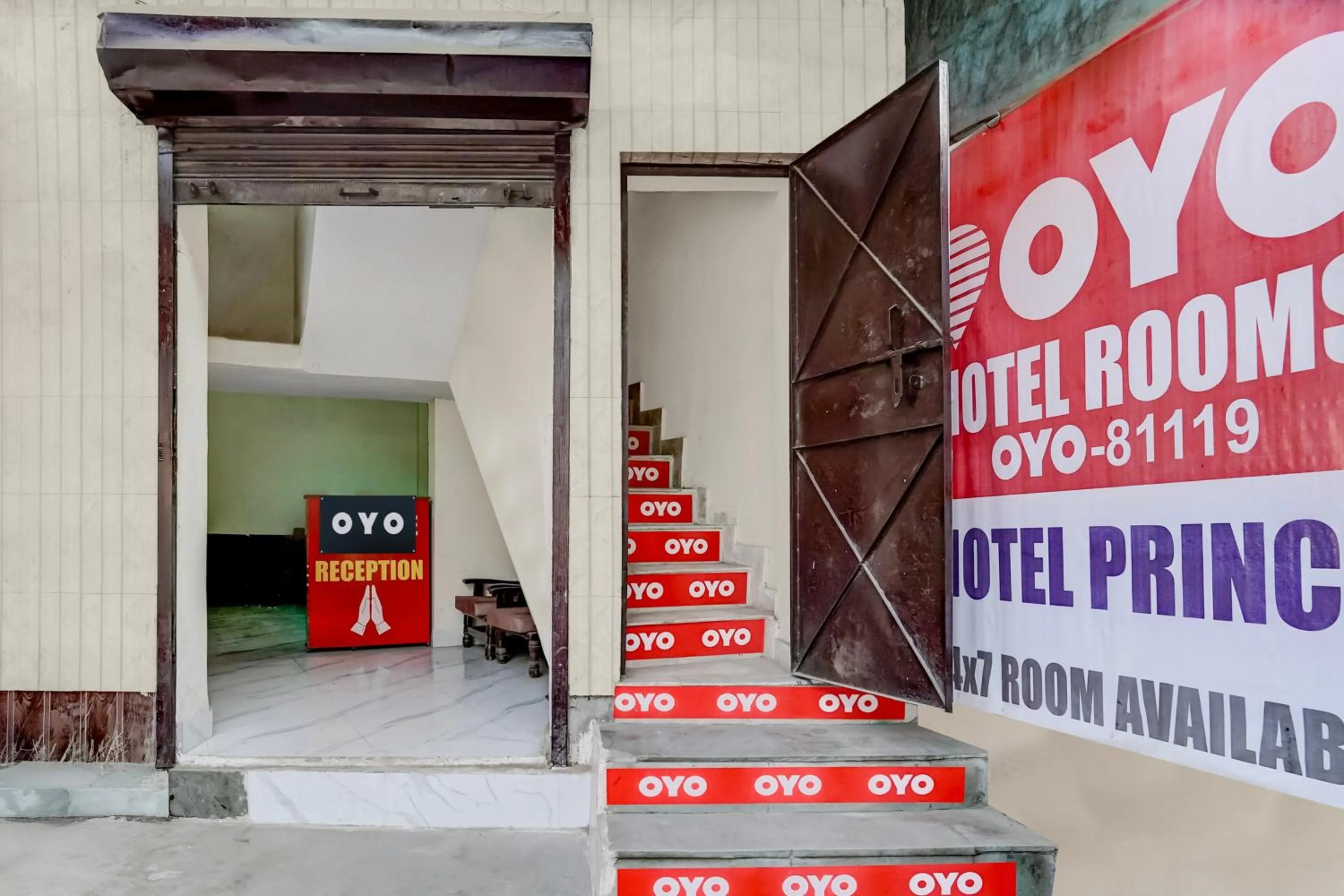 Facade/entrance in Hotel O Prince