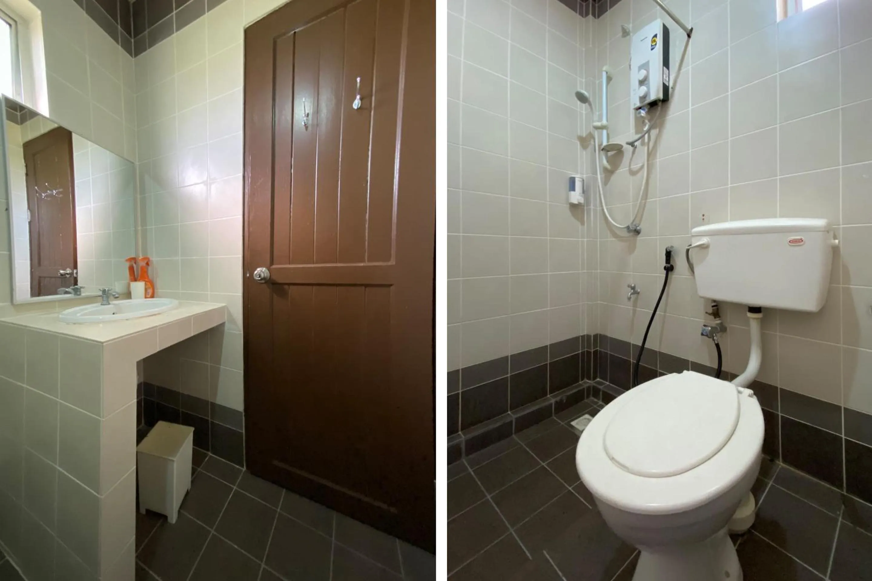 Bathroom in Hotel O Rb Homestay & Farms